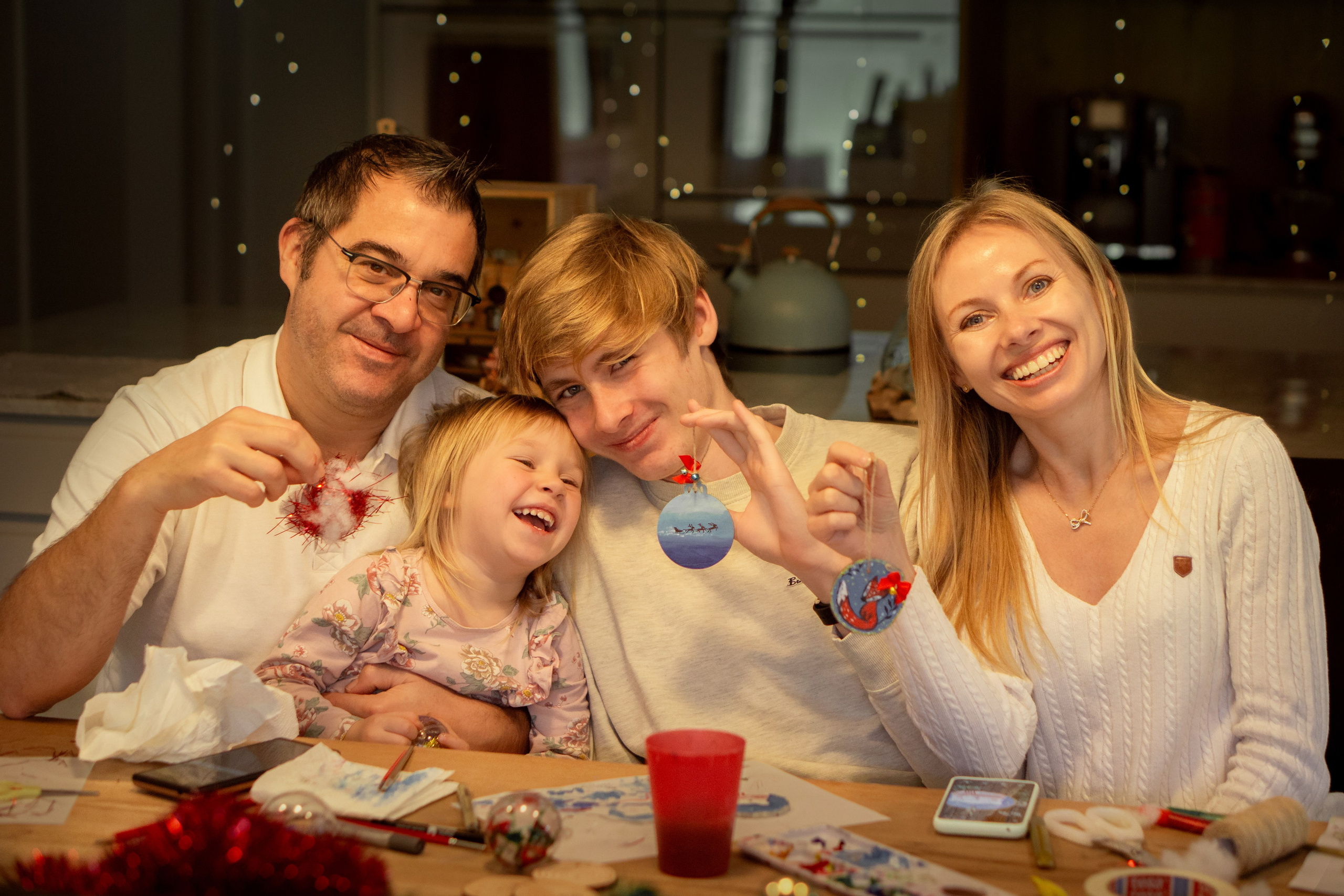 Christmas mood. Family workshop. Family photographer Aargau Zurich