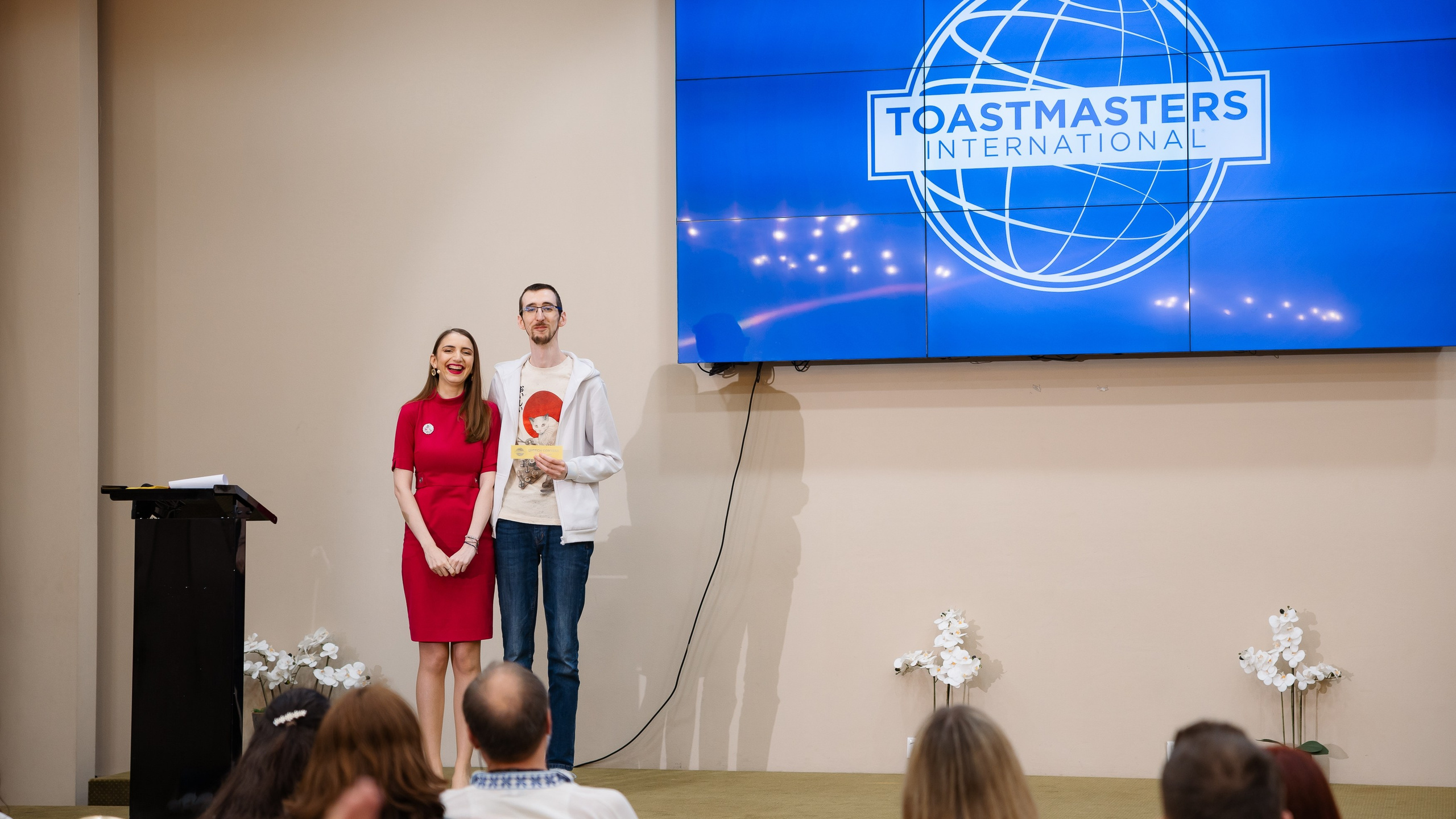 Toastmasters Conference. Marius Ciocan