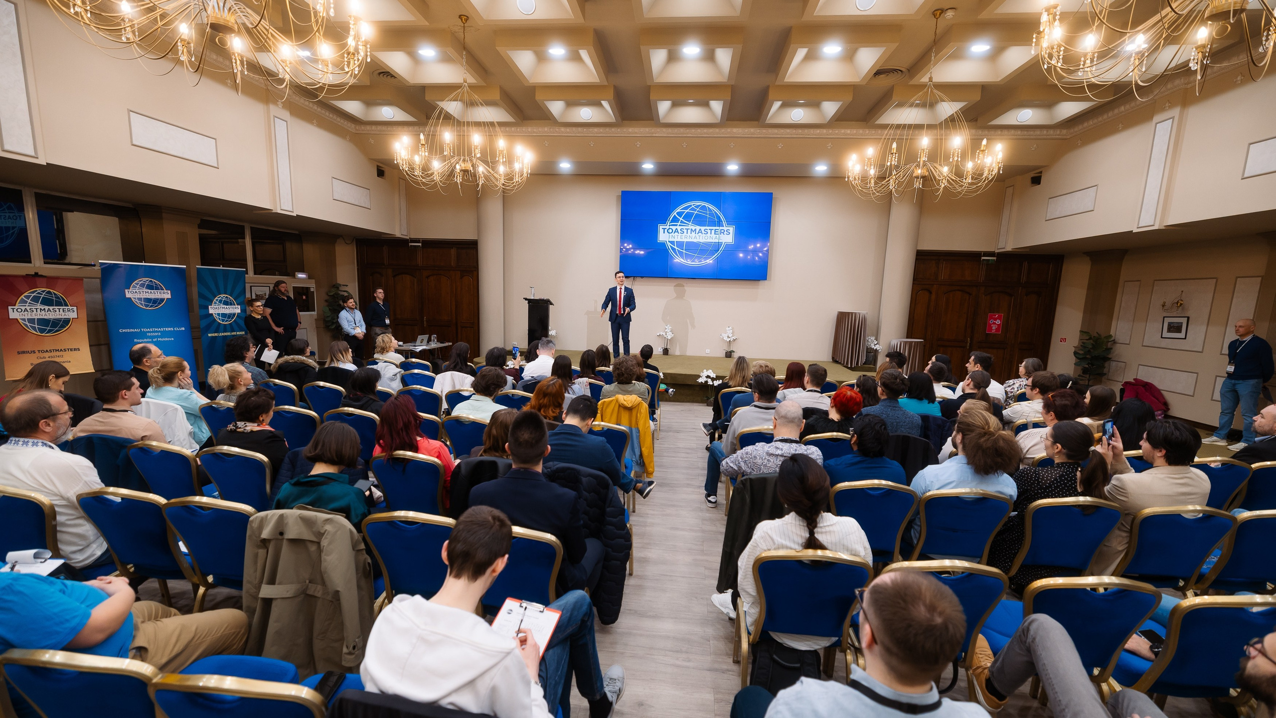Toastmasters Conference. Marius Ciocan