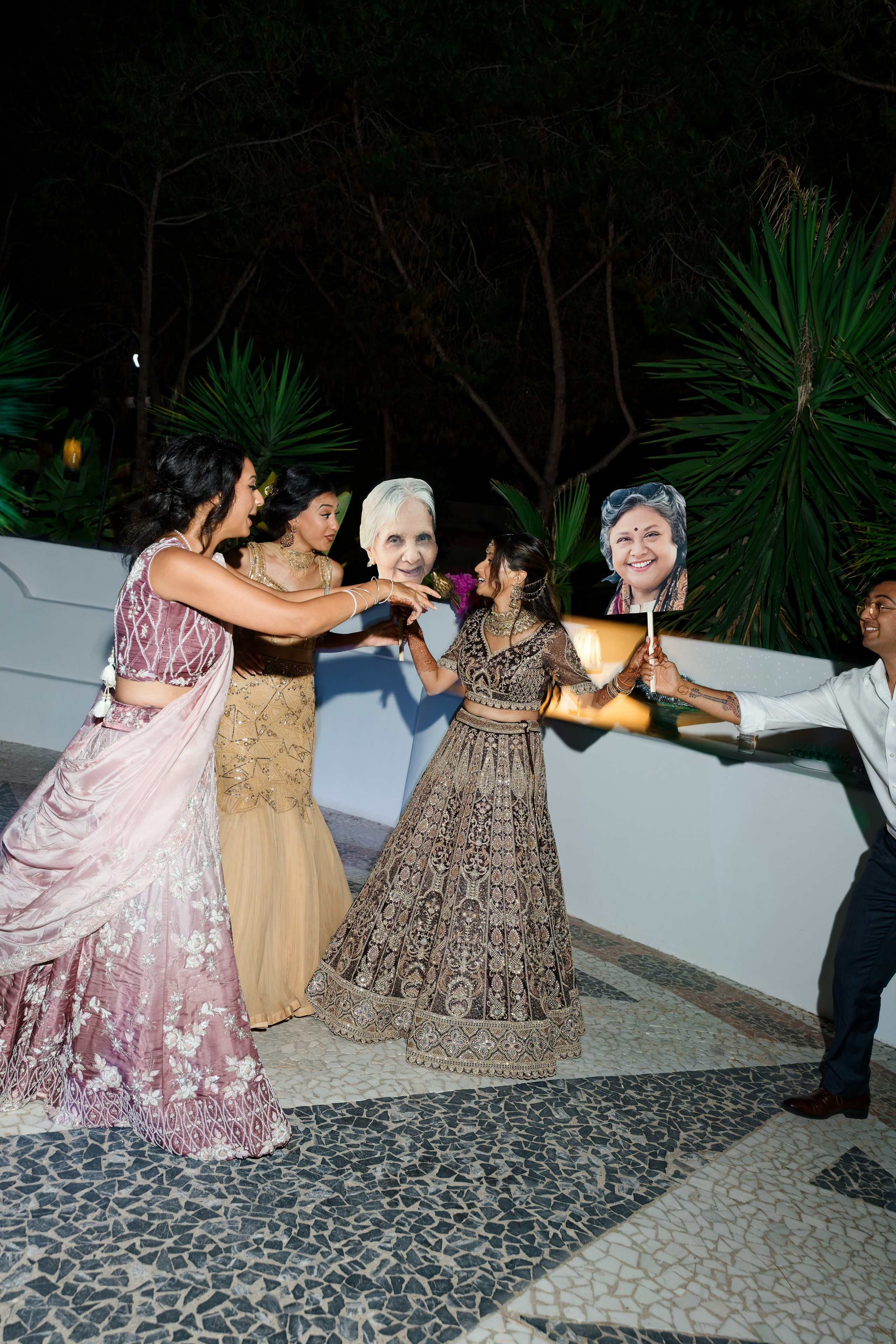 Indian wedding at Gran Villa Rosa, Barcelona