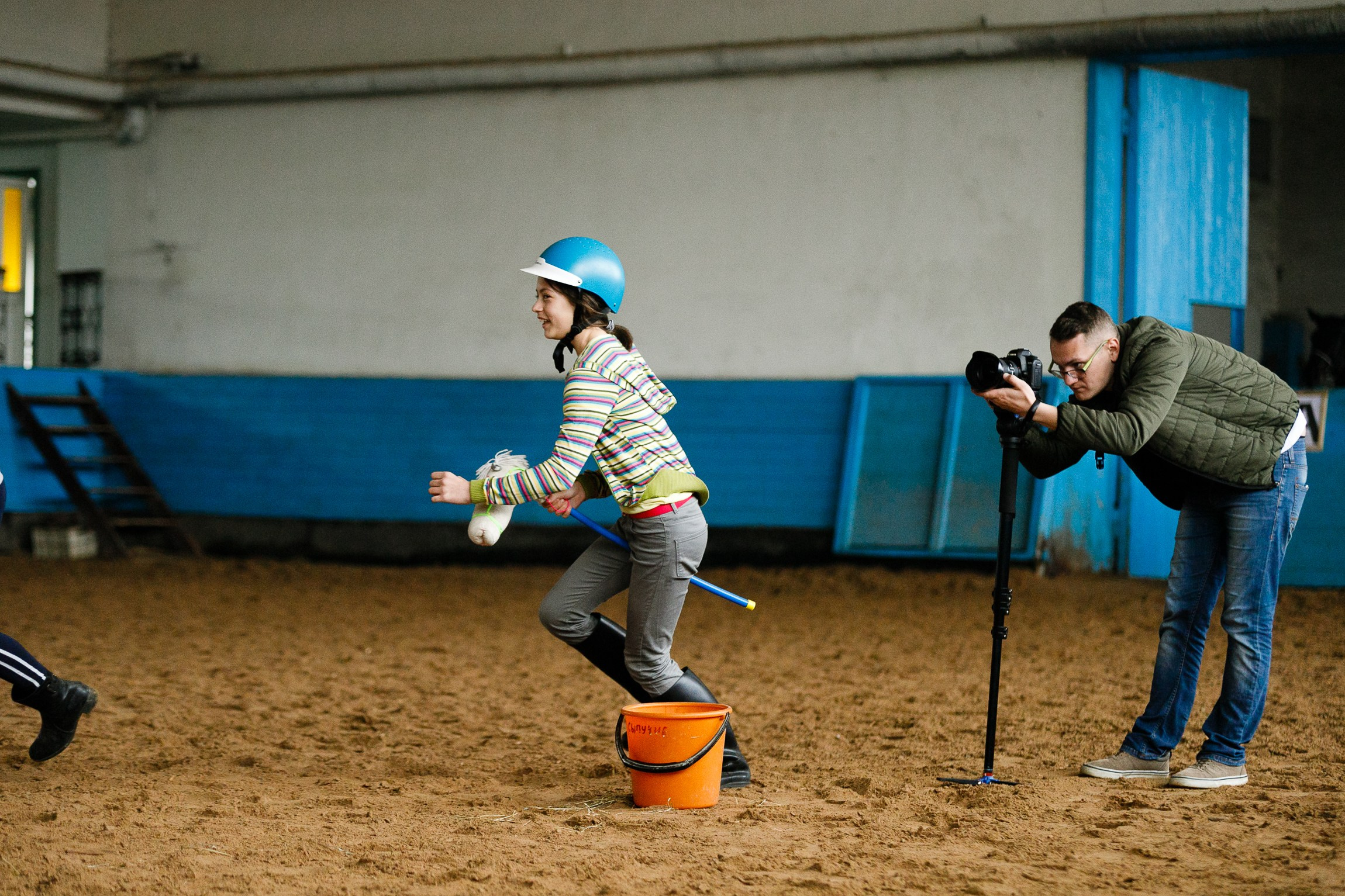 Horse winter games. Kaja | fotograf we Wrocławiu | ludzie i psy