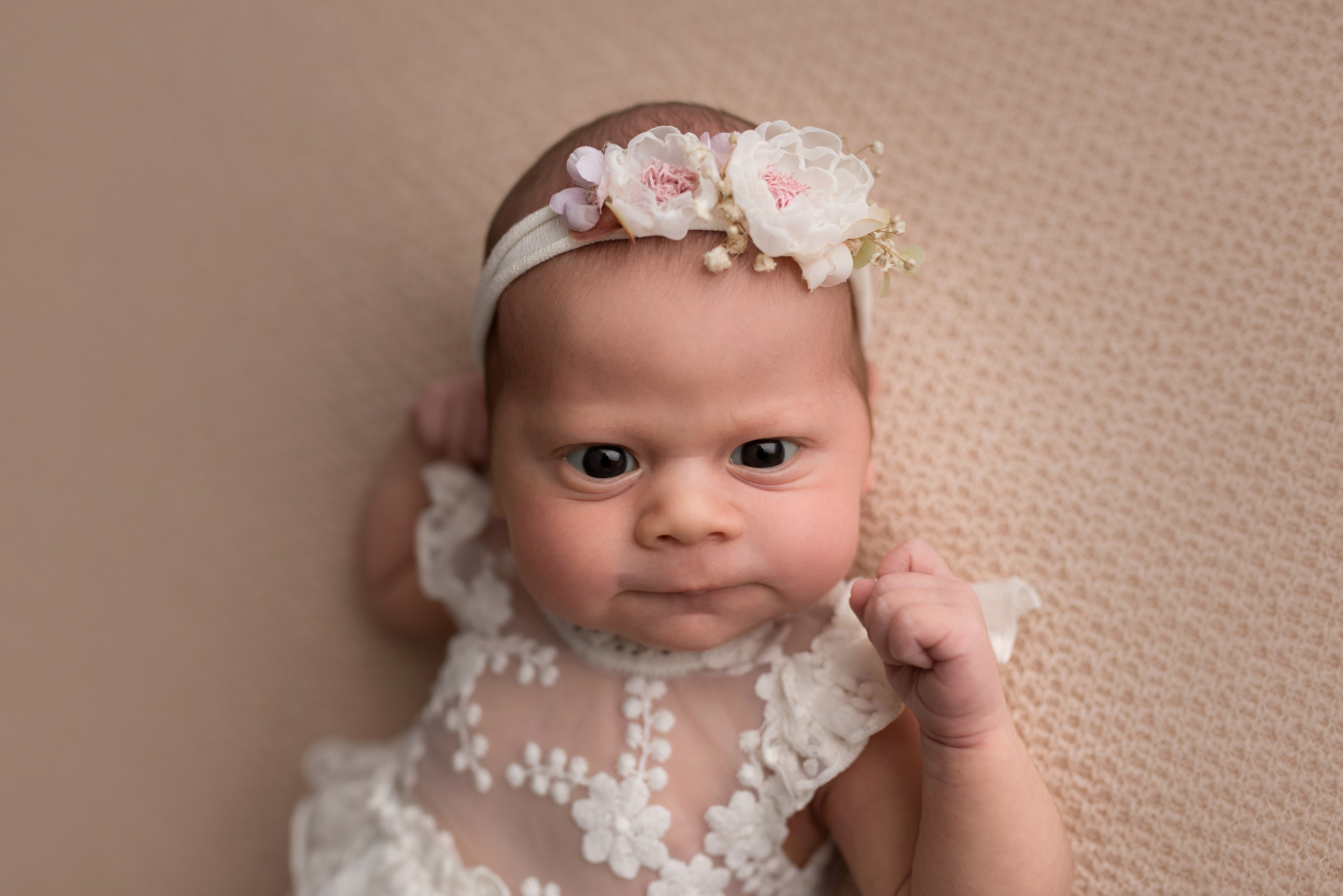 Alisa 15 days. In-home newborn photography Raleigh & area Katya Kulikova