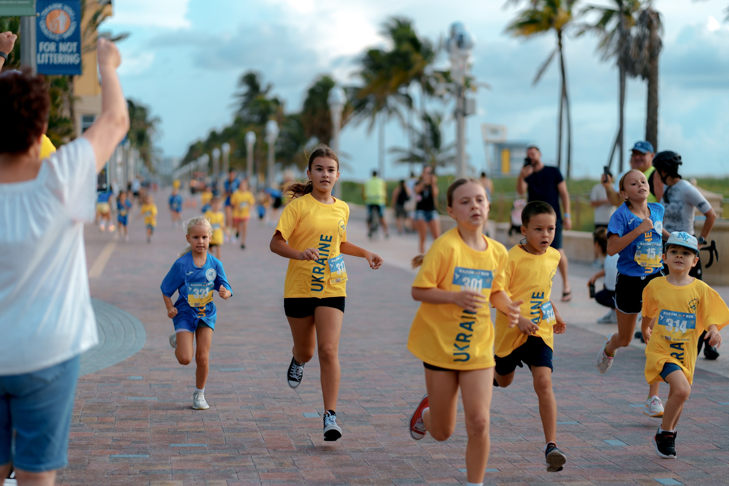 RAZOM RUN. ФОТОГРАФ ФЛОРИДА МАЙАМИ