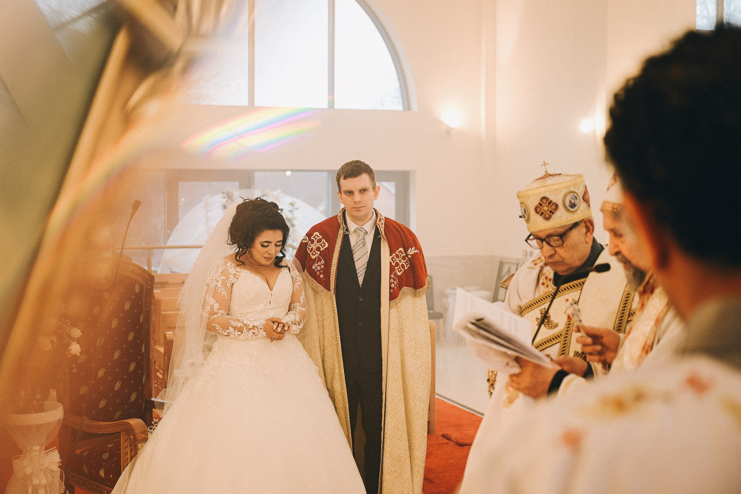 Elegant Coptic Orthodox Wedding — Solihull Ceremony & Celebration. Irina Zoteeva — Portrait, Brand & Family Photographer in Solihull