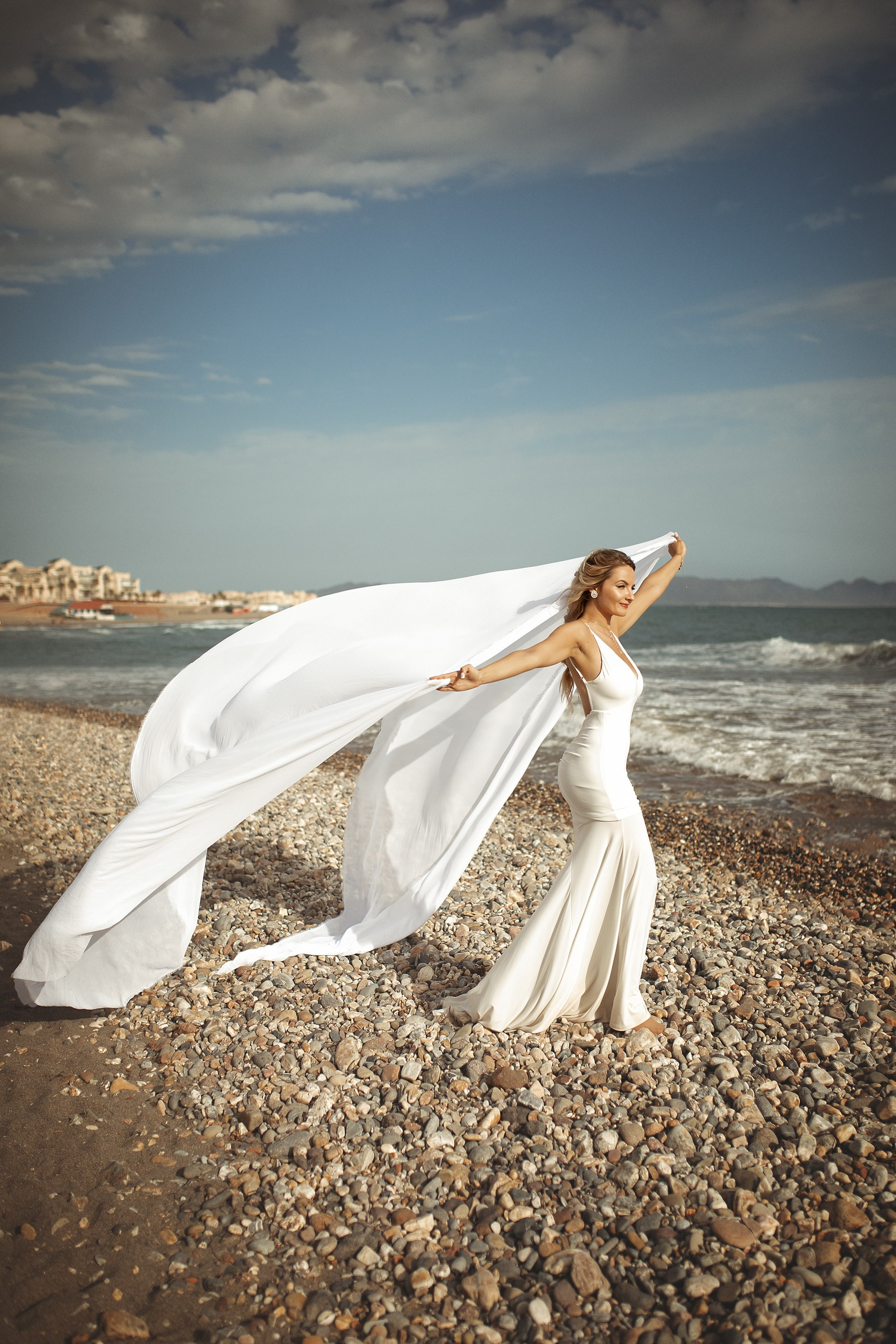 Post-Boda en exteriores. Fotógrafo Almeria. Swetlana Ushakova