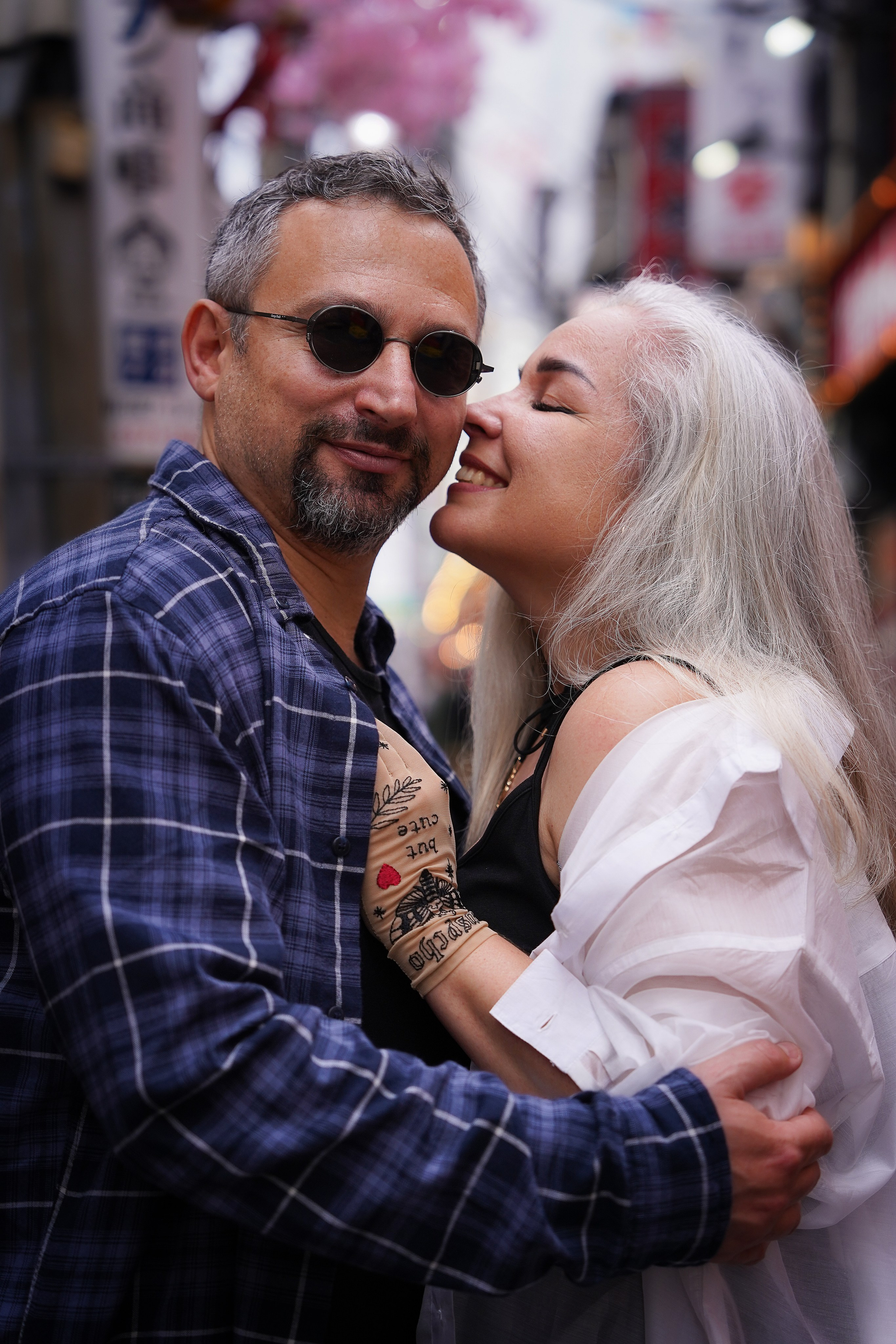 Парная съёмка в Шинжуку. Фотограф в Токио Япония