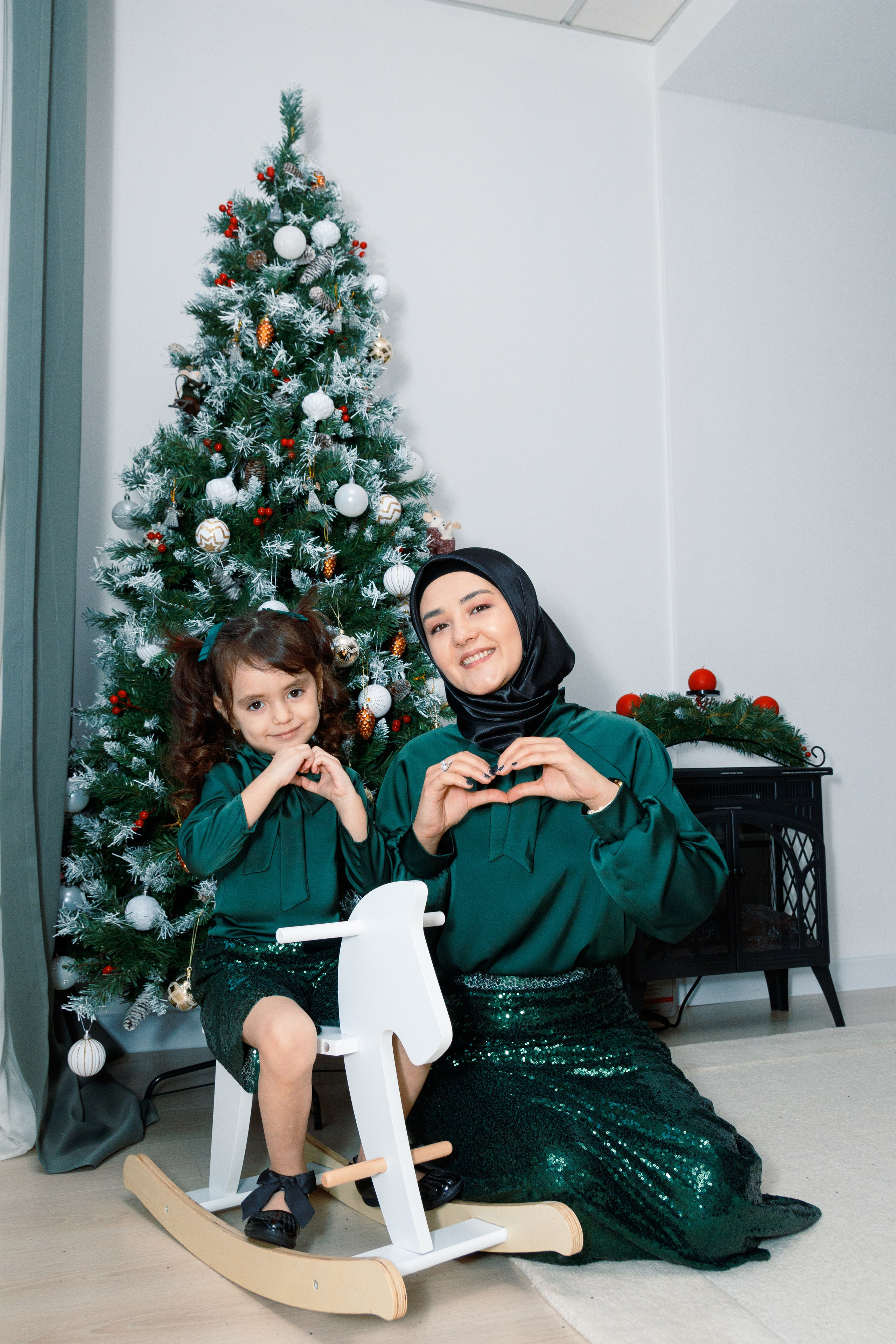 Мама и дочь. Портретный фотограф Нигинахон Исматуллаева в Ташкенте