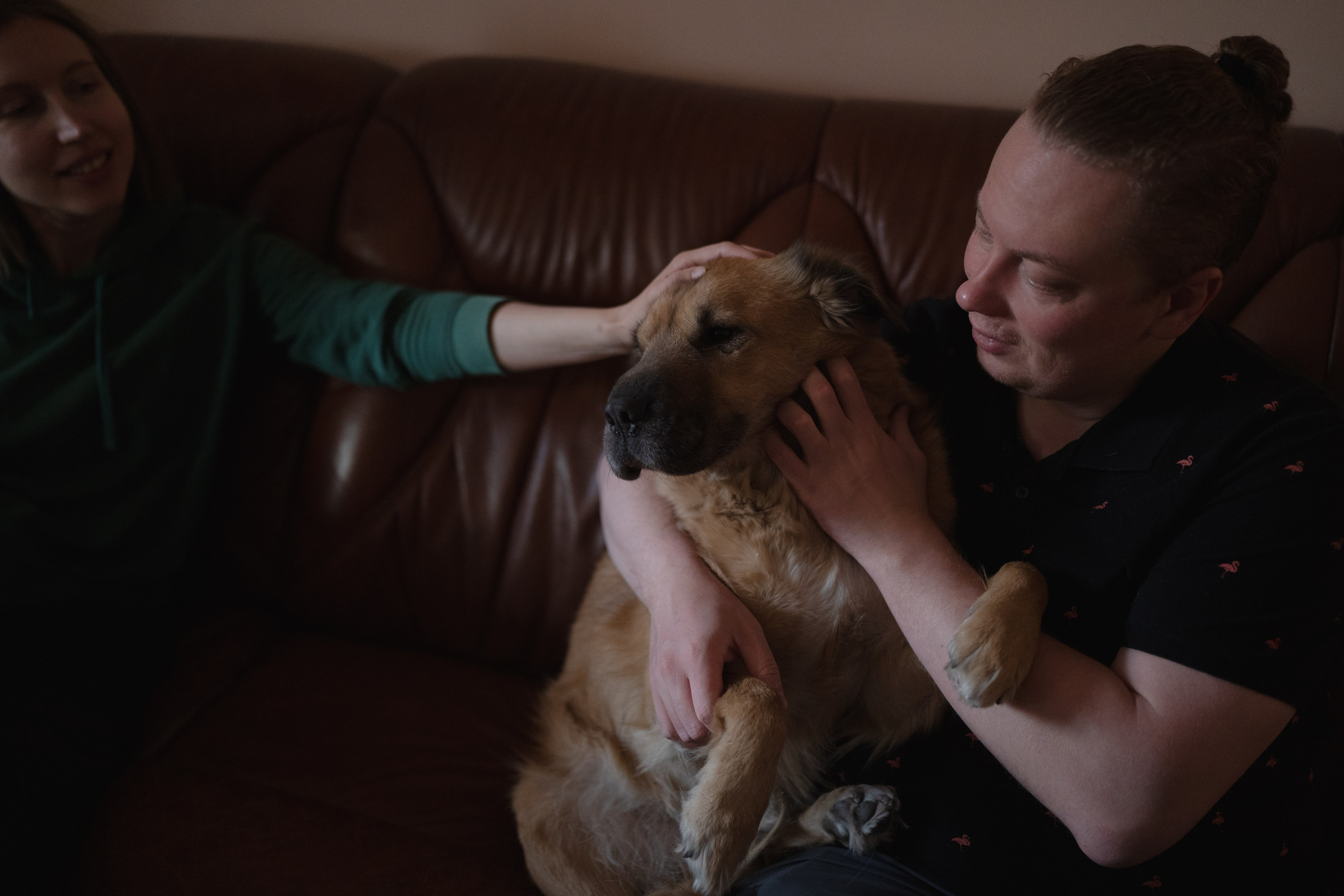 Alena, Vlad and their son Lev. Main