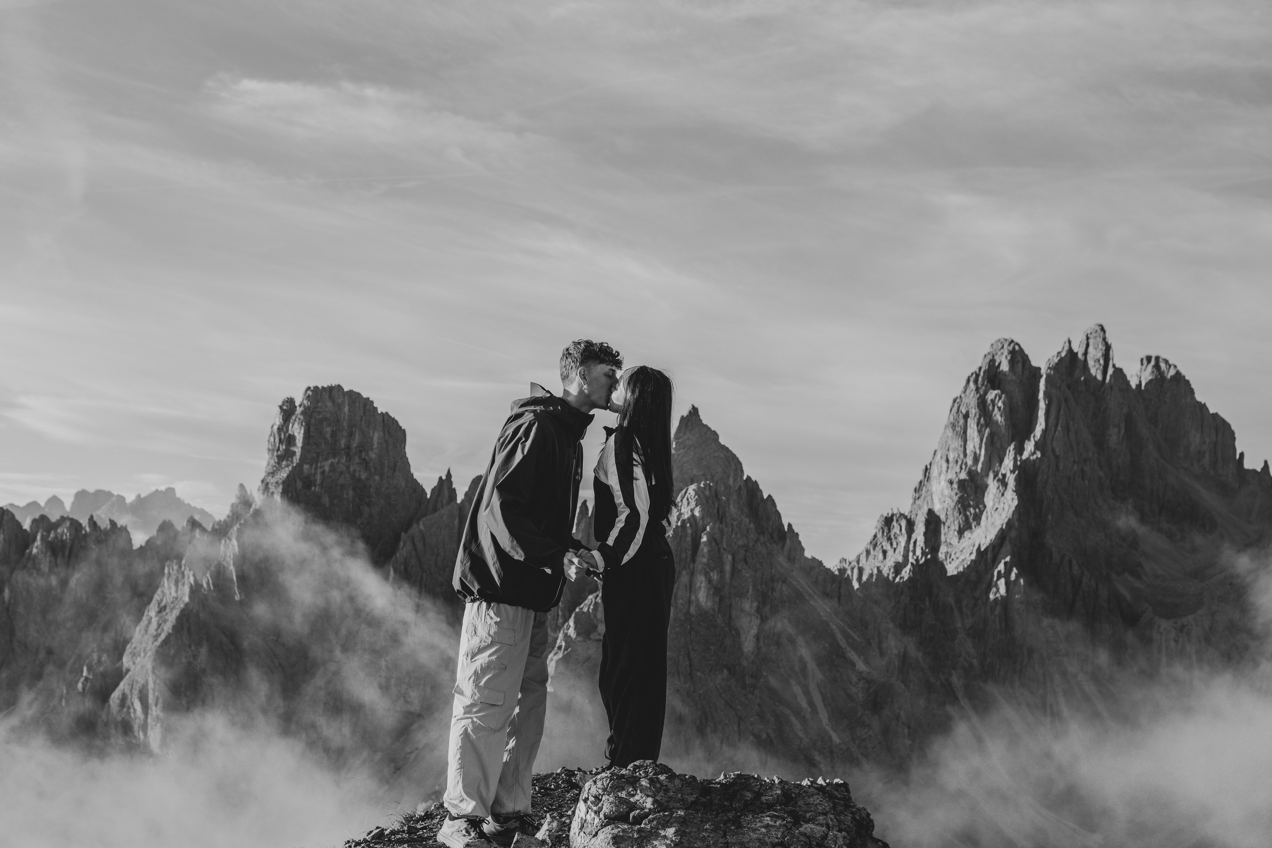 Love at High Altitude — Dolomites, Italy. Art of Light Photography