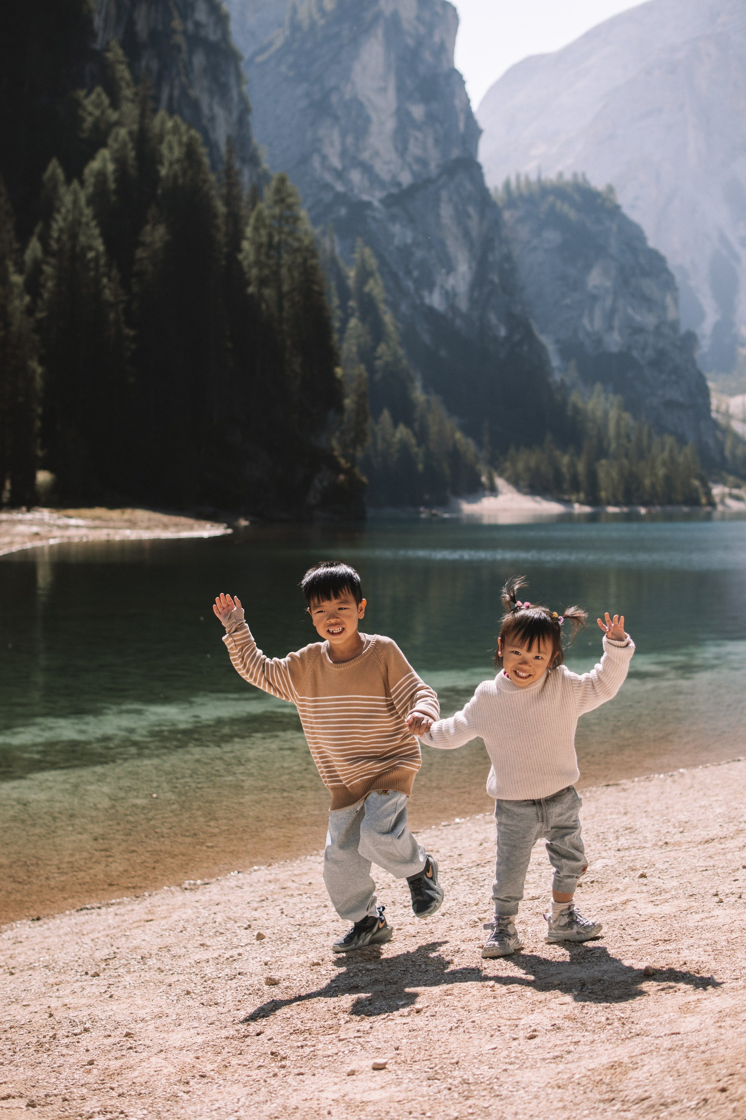 Memories by the Lake — Dolomites, Italy. Art of Light Photography