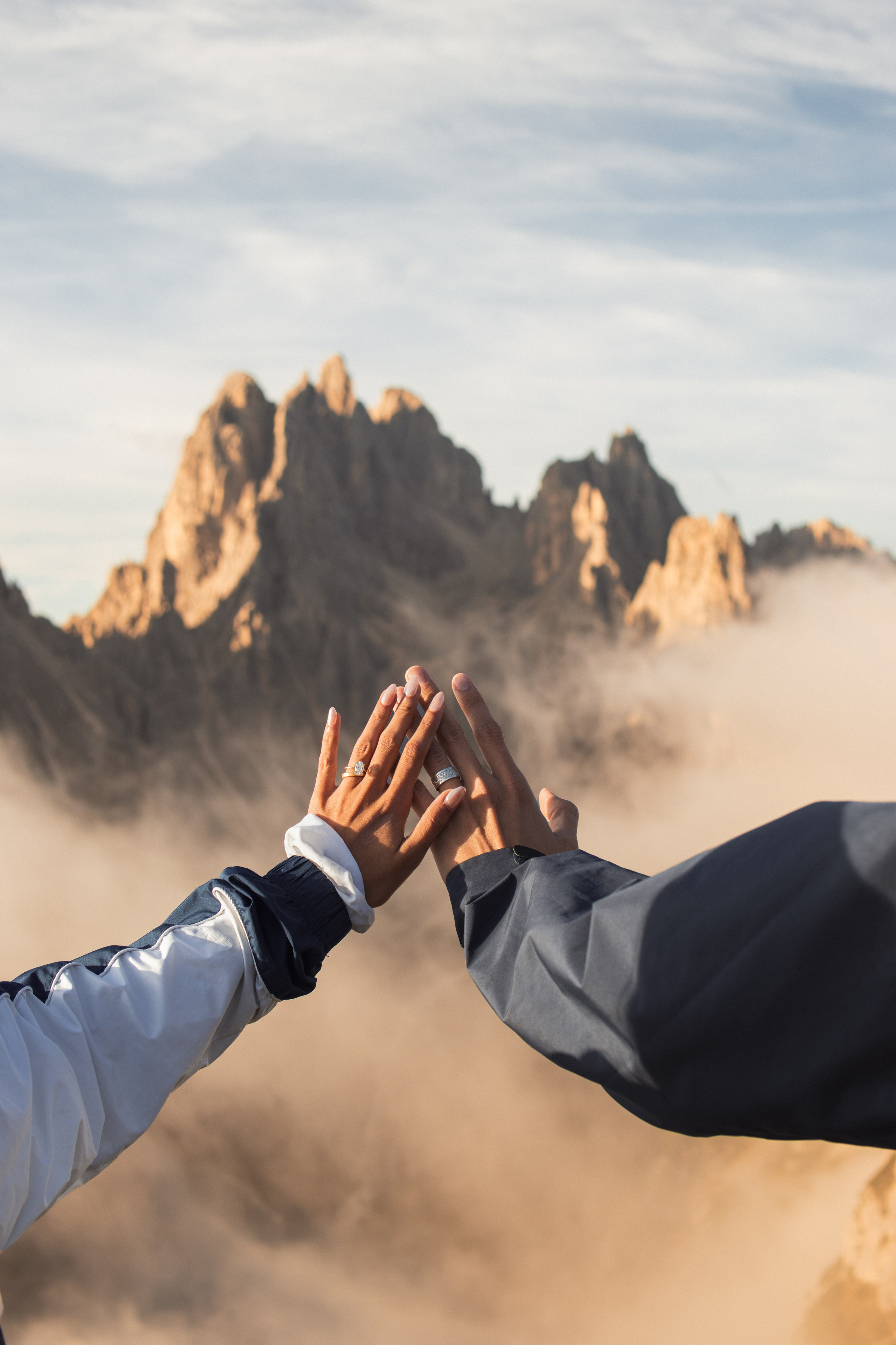 Love at High Altitude — Dolomites, Italy. Art of Light Photography