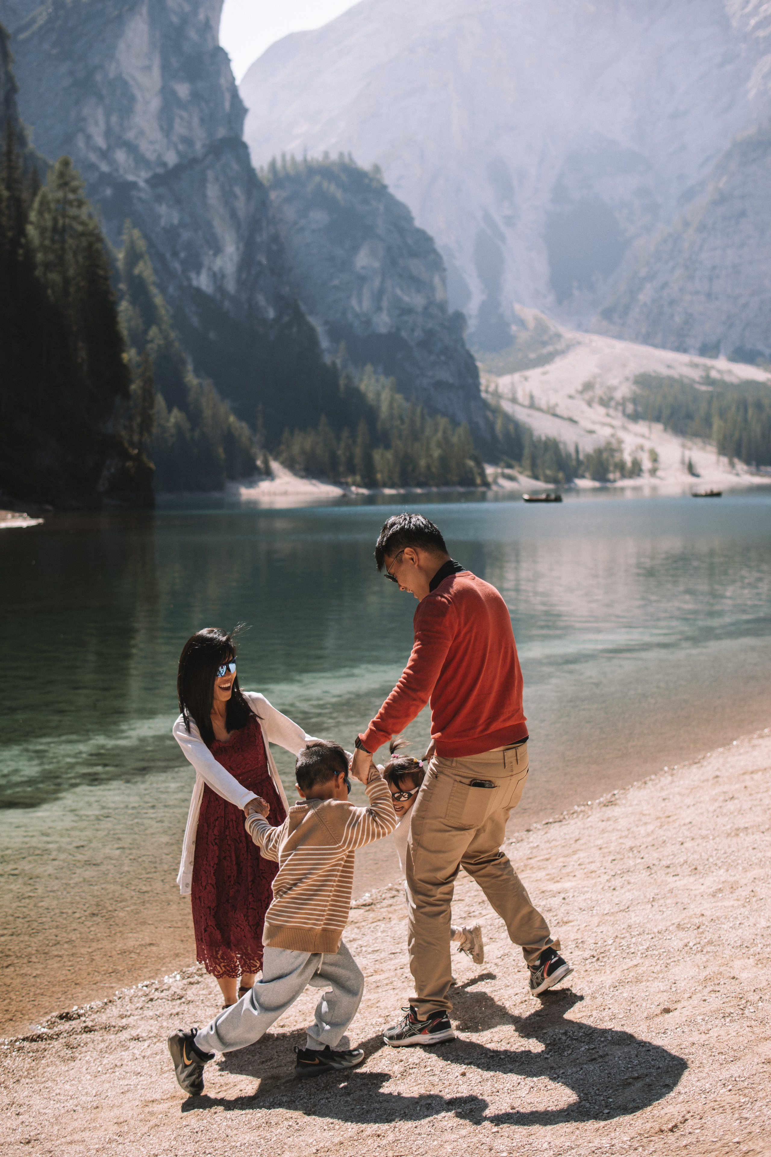 Memories by the Lake — Dolomites, Italy. Art of Light Photography