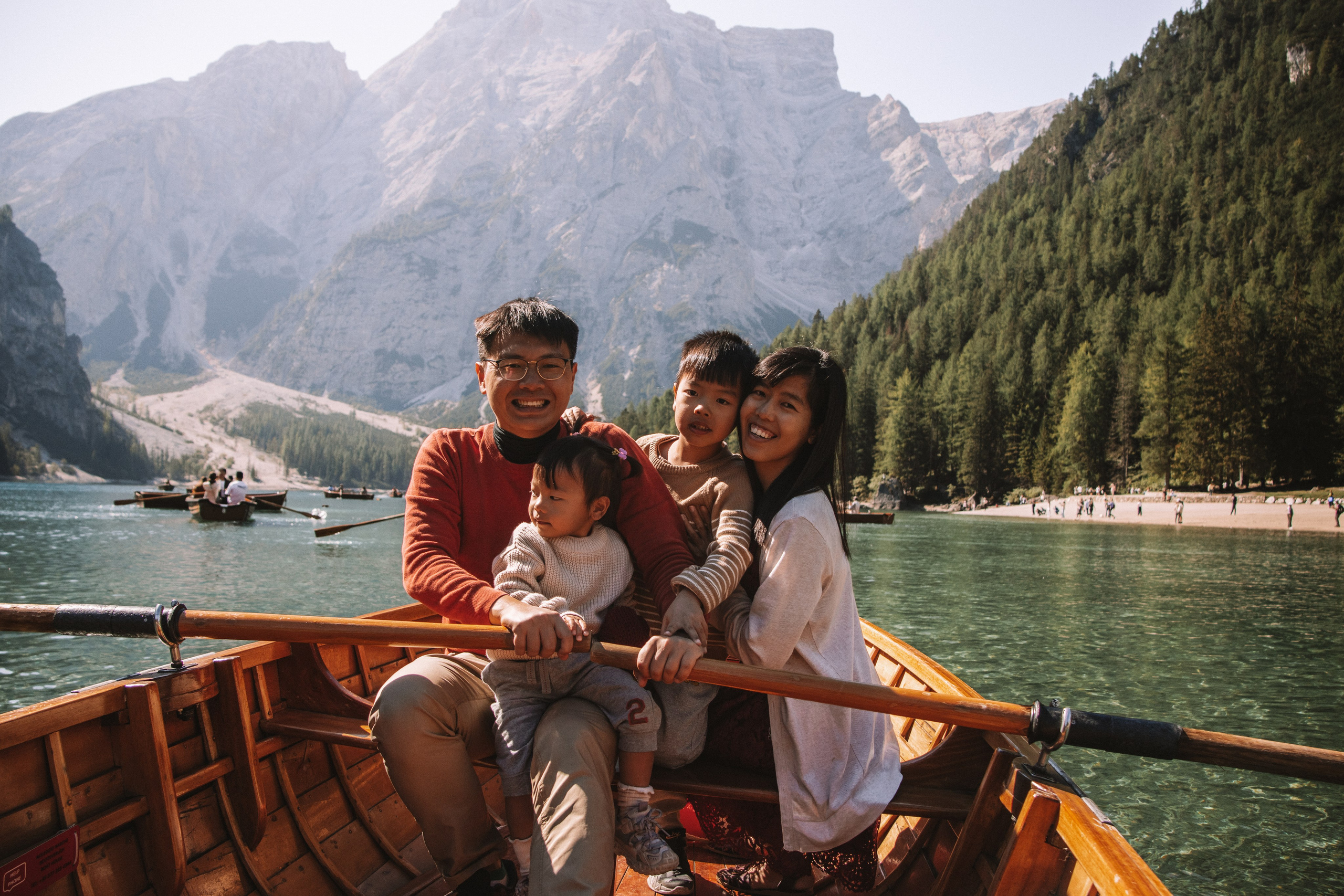 Memories by the Lake — Dolomites, Italy. Art of Light Photography