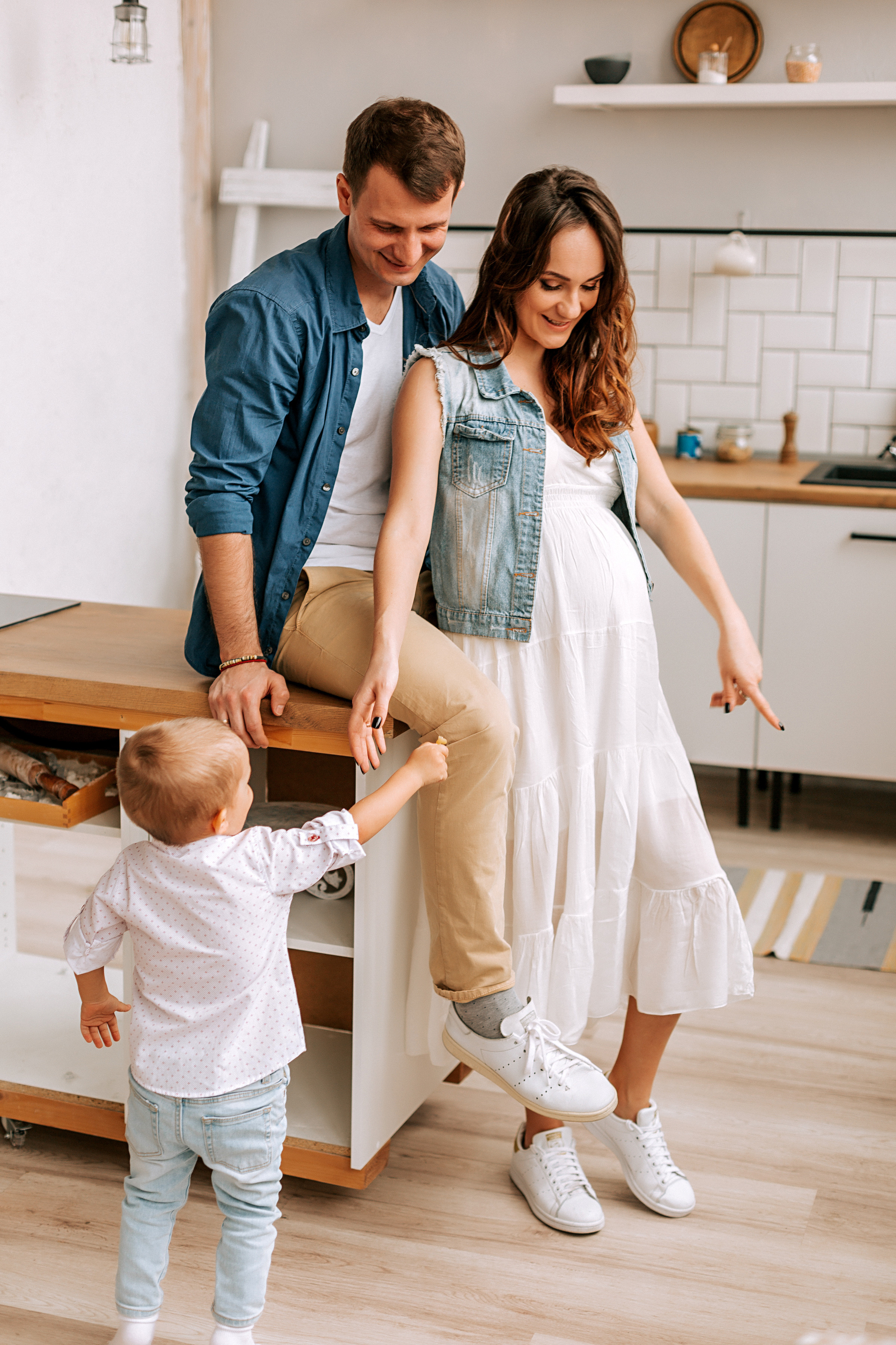 Посиделки на кухне. Семейный и свадебный фотограф в Франкфурте на Майне Алина Браун