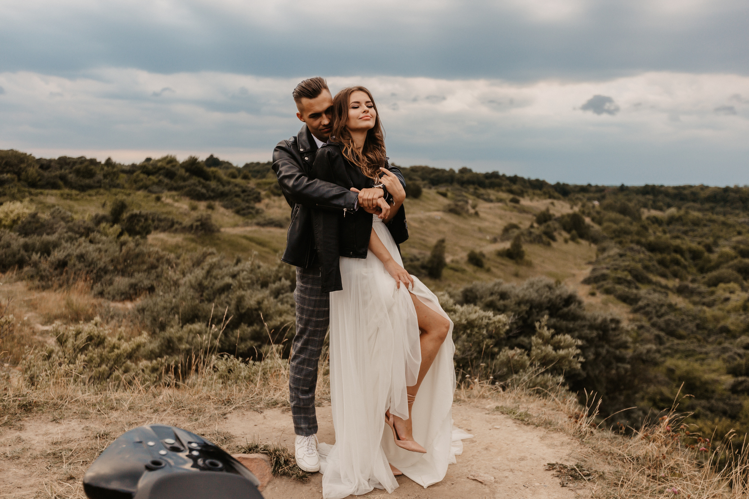 Radfahrer. Familien- und Hochzeitsfotografin in Frankfurt am Main Alina Braun