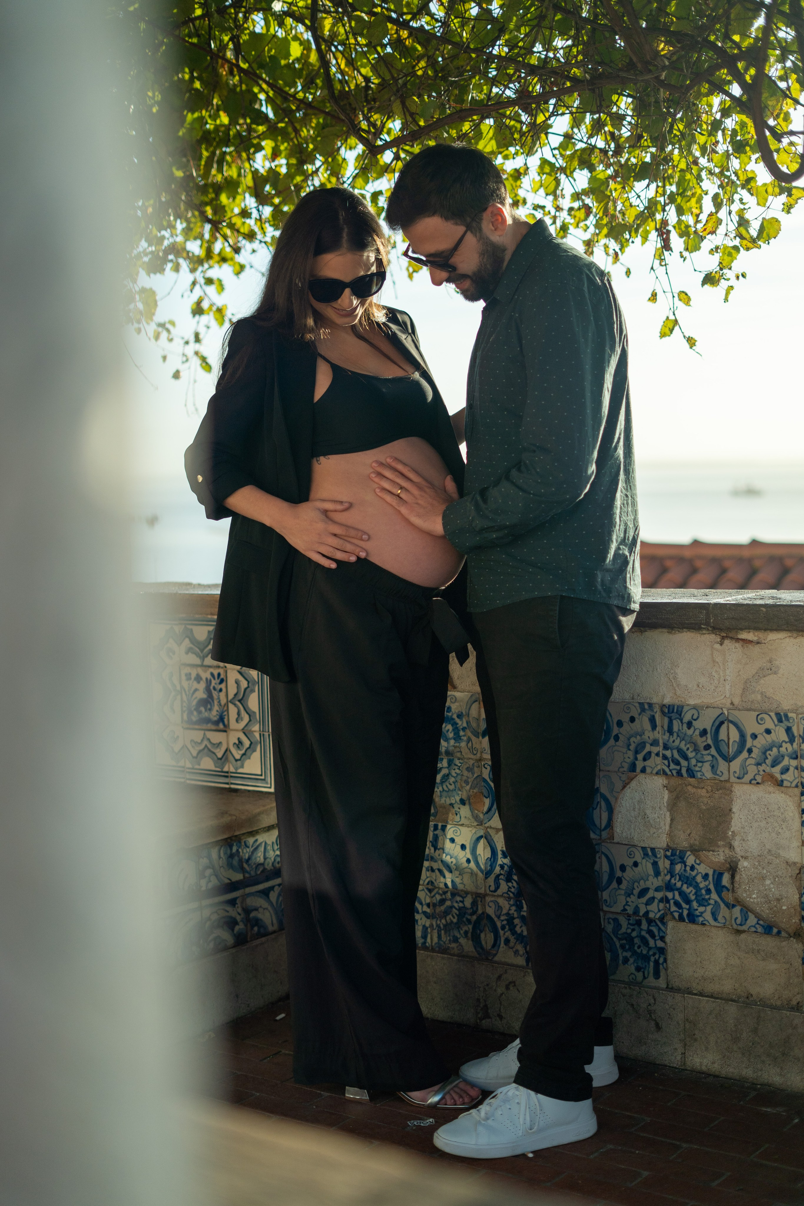 Ensaio Lisboa — Rafaela e César. Frames by Giovani Braga