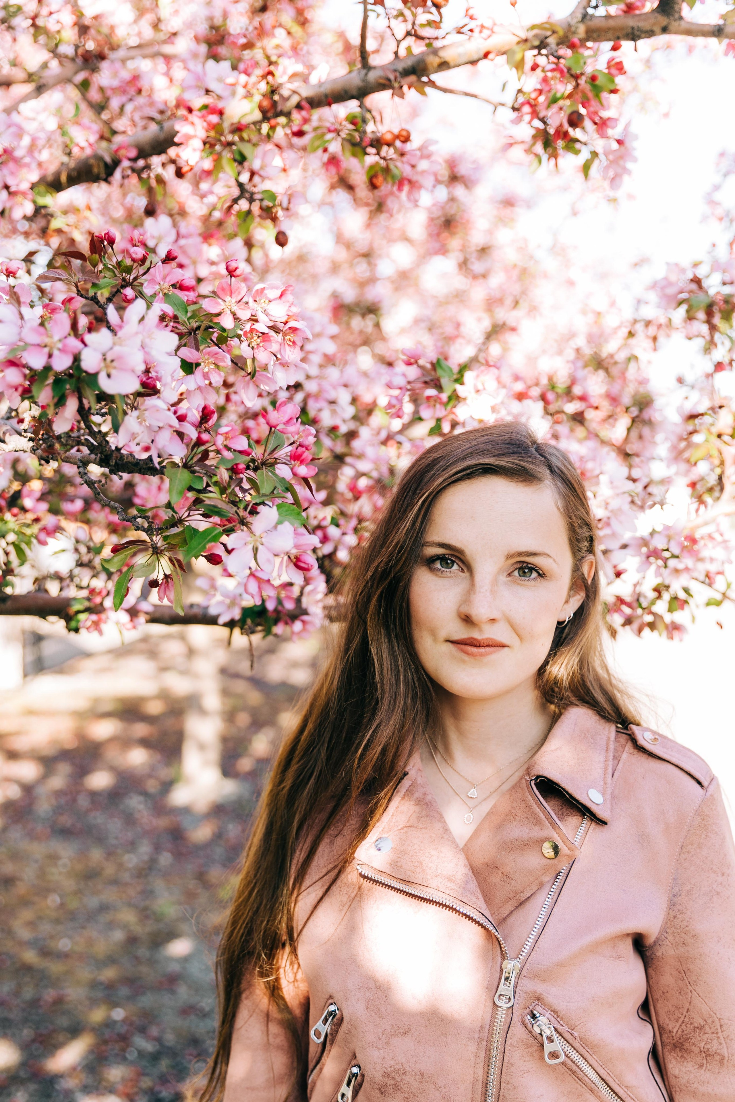 Kelsey — Cherry Blossom. Fotografía accesible en Calgary