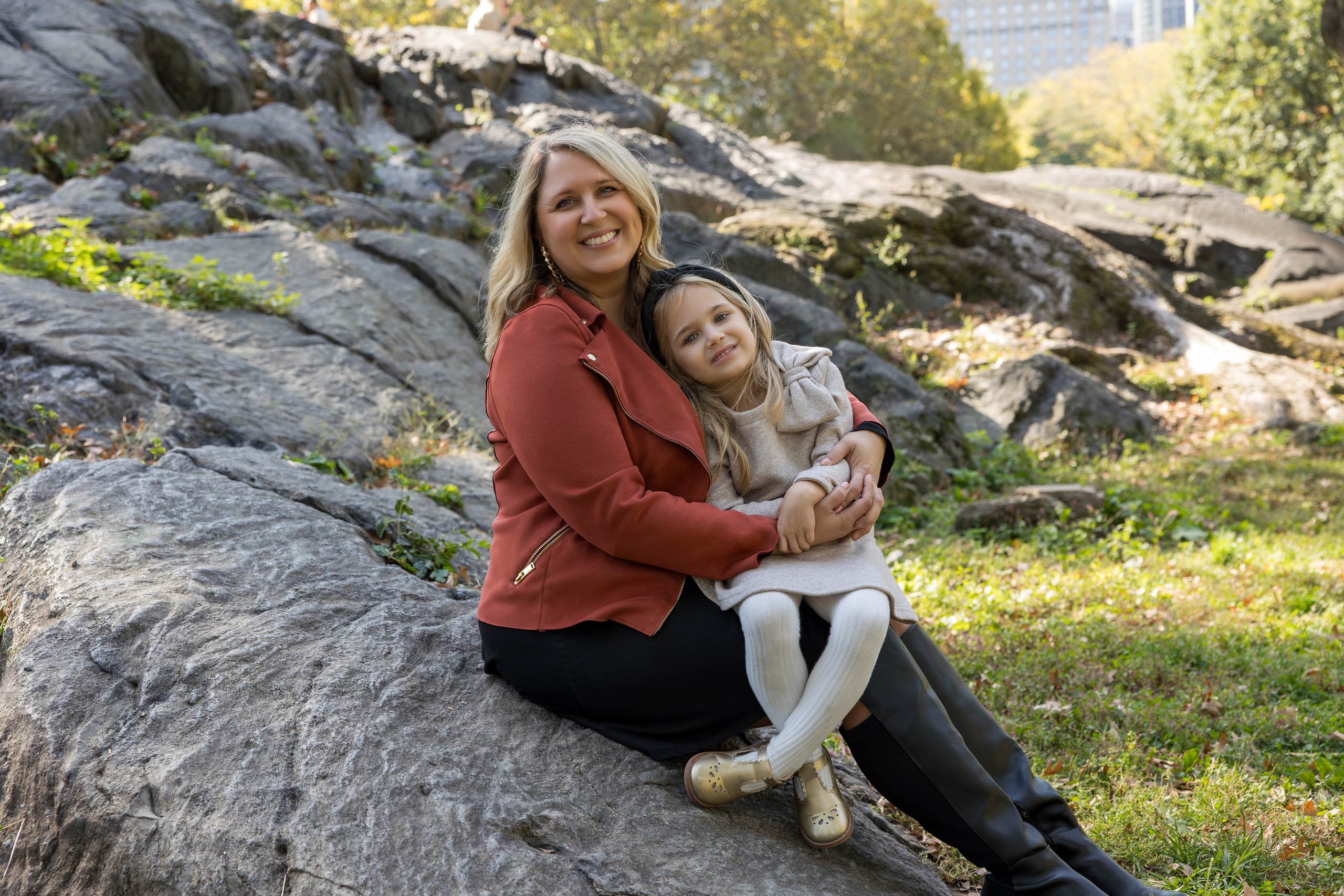 Together in Central Park. Family, lifestyle, and commercial photography in New York and New Jersey