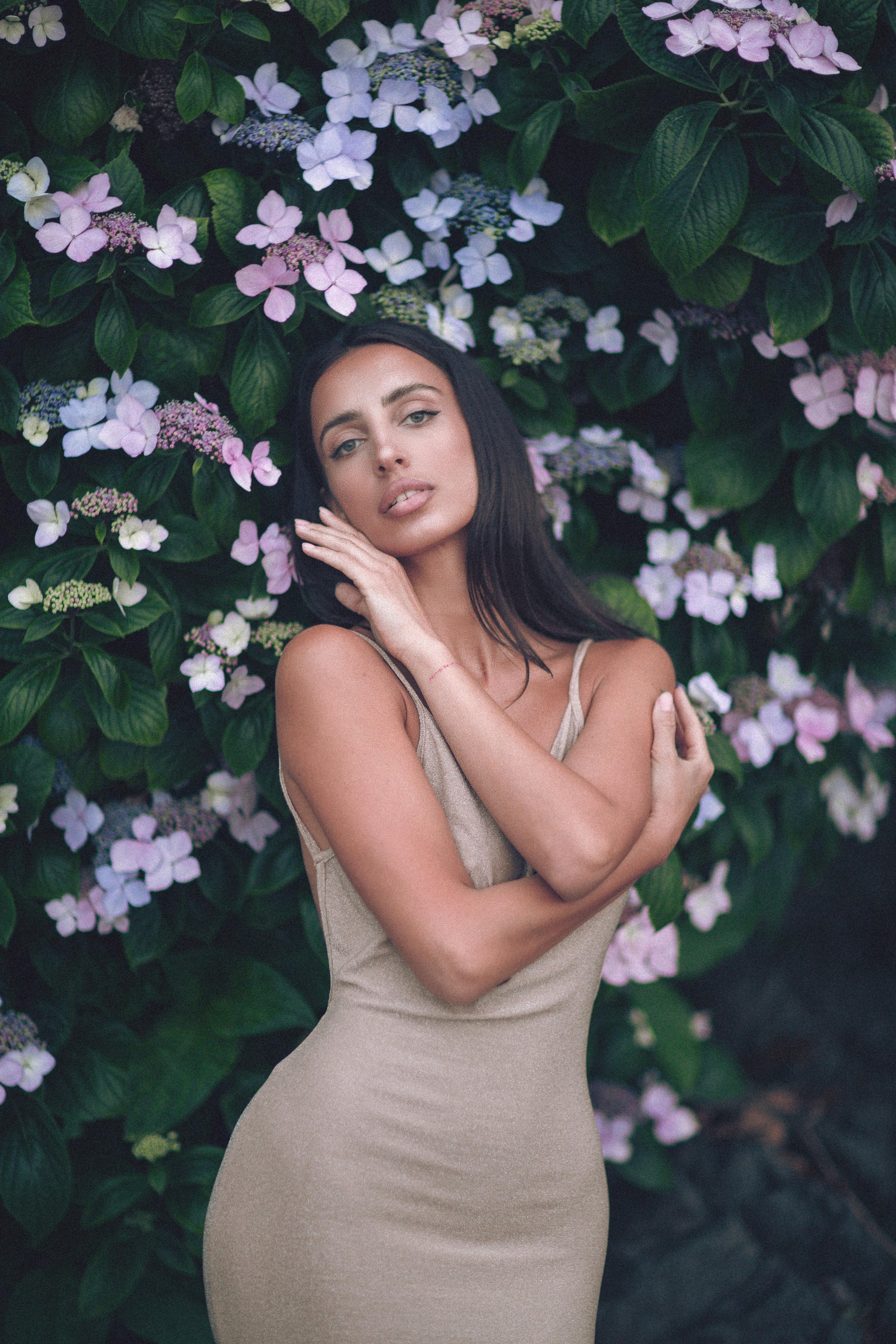 ბუნებაში. Female photographer Julia Kivi