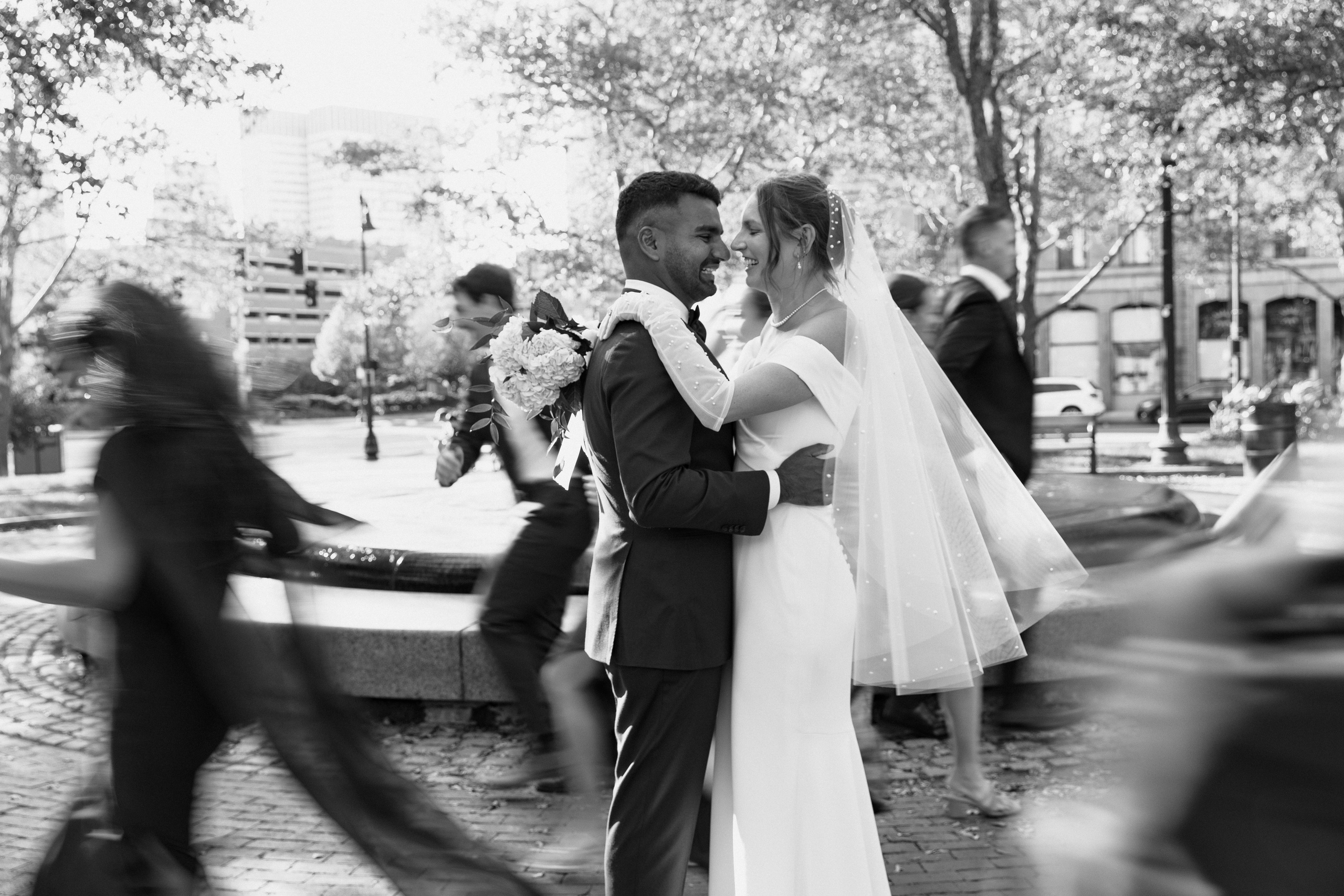 Boston City Hall Wedding Photography