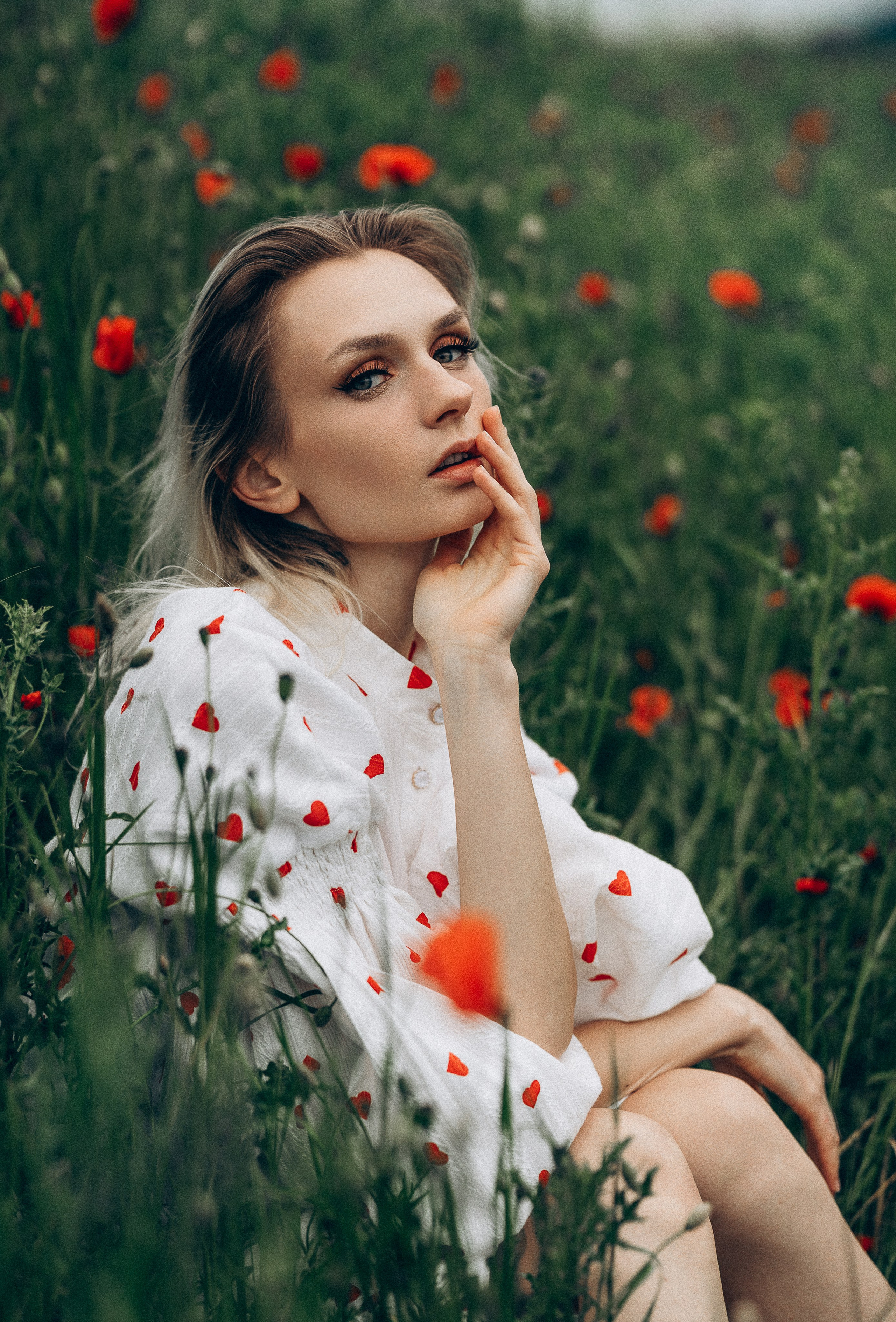 Mohnblumen. Pusteblumen. Familien, Lifestyle und Portrait Fotografin in Trier, Luxembourg