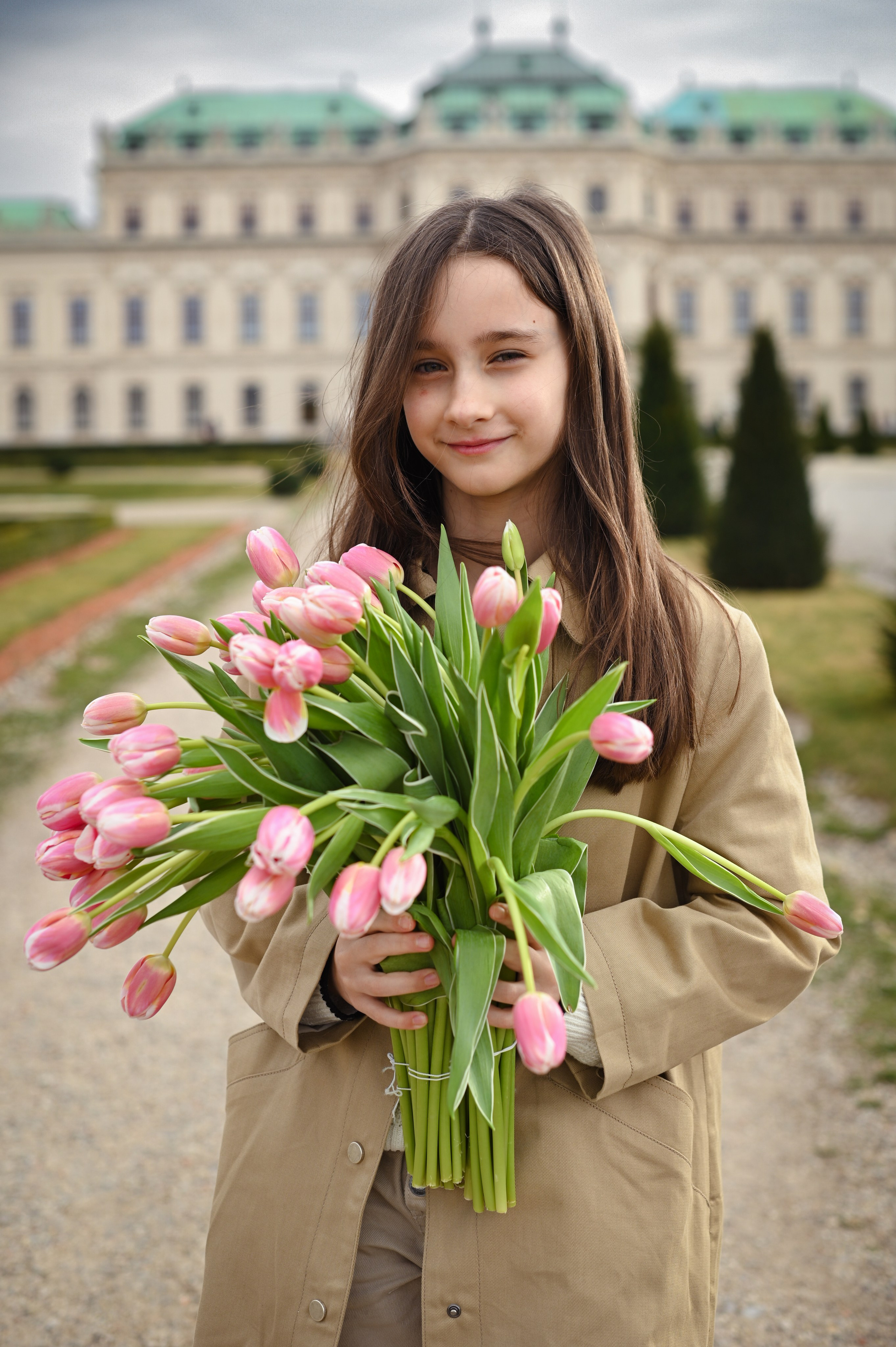 Oksana and girls. Photo Vienna and Bratislava