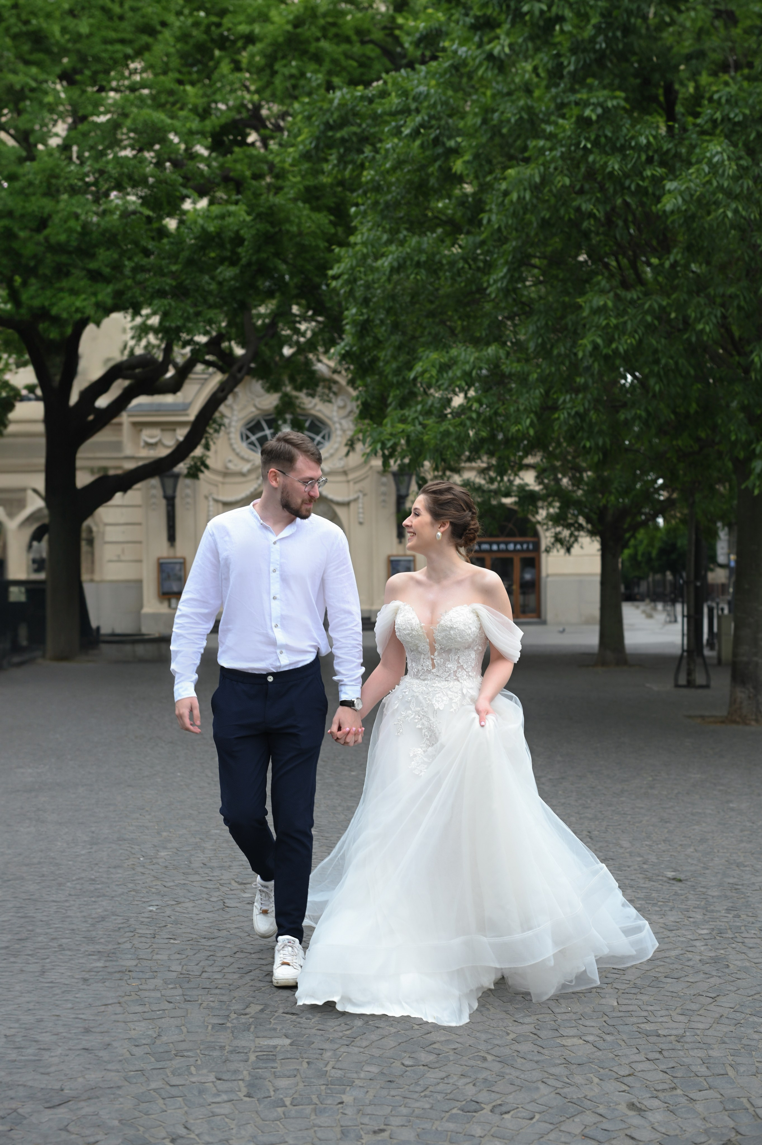 Malik & Kristina in Bratislava. Photo Vienna and Bratislava