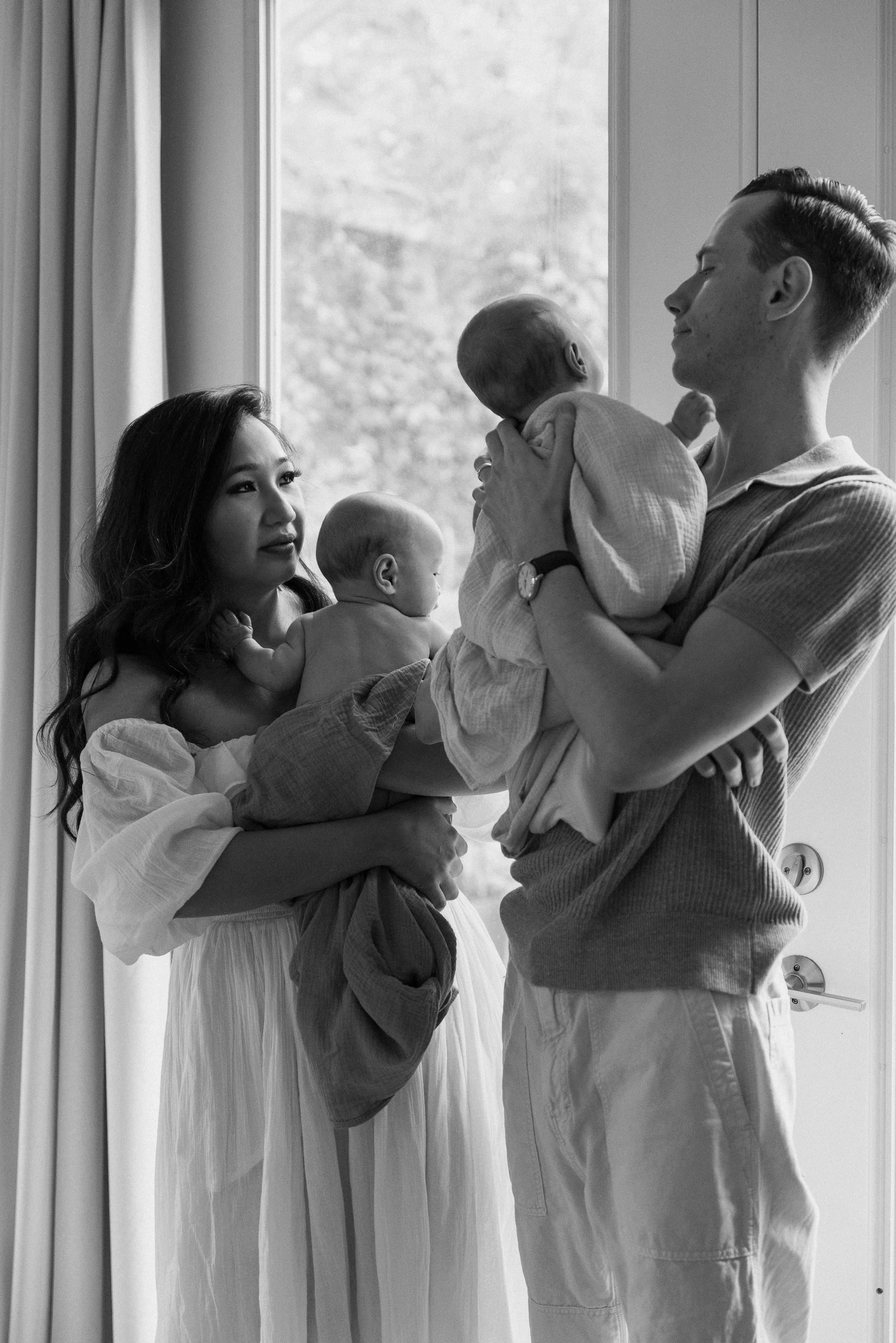 Twin Boys. 3 Month of Love. Portrait, family, maternity & wedding photography & videography in SoCal Kseni Vibe