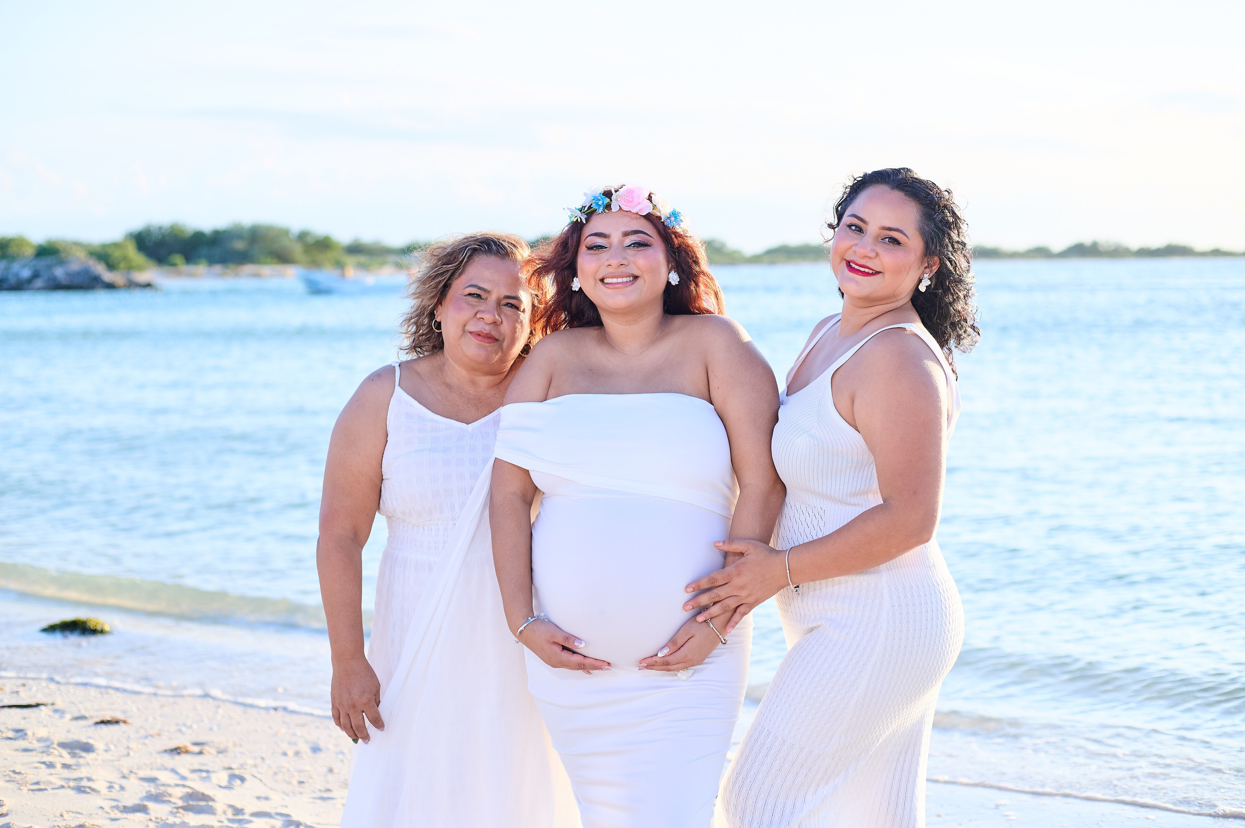 Suleymi y Familia. Christian Ku fotógrafo en Mérida, Yucatán