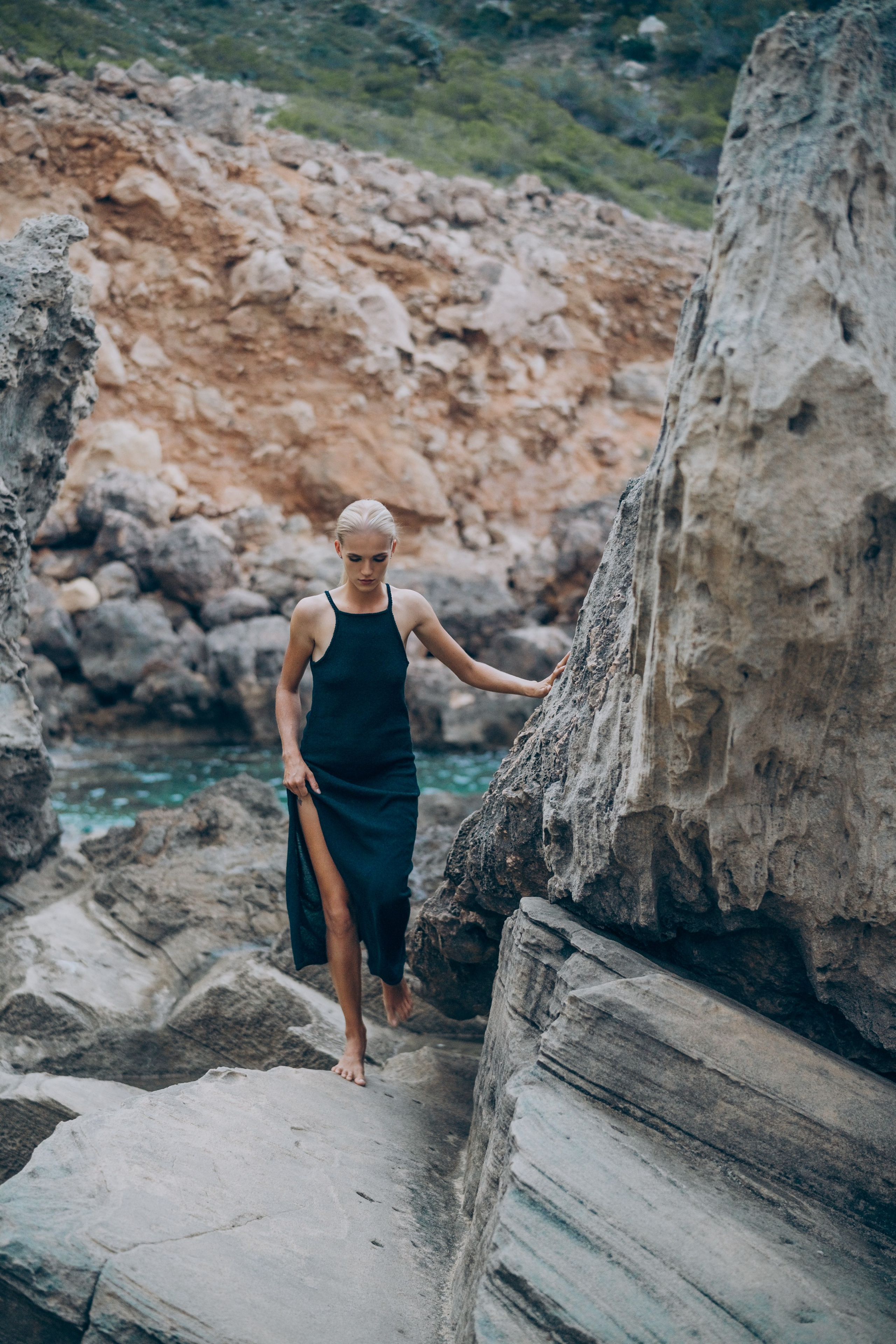 Transformational female photo session. Photographer in Mallorca