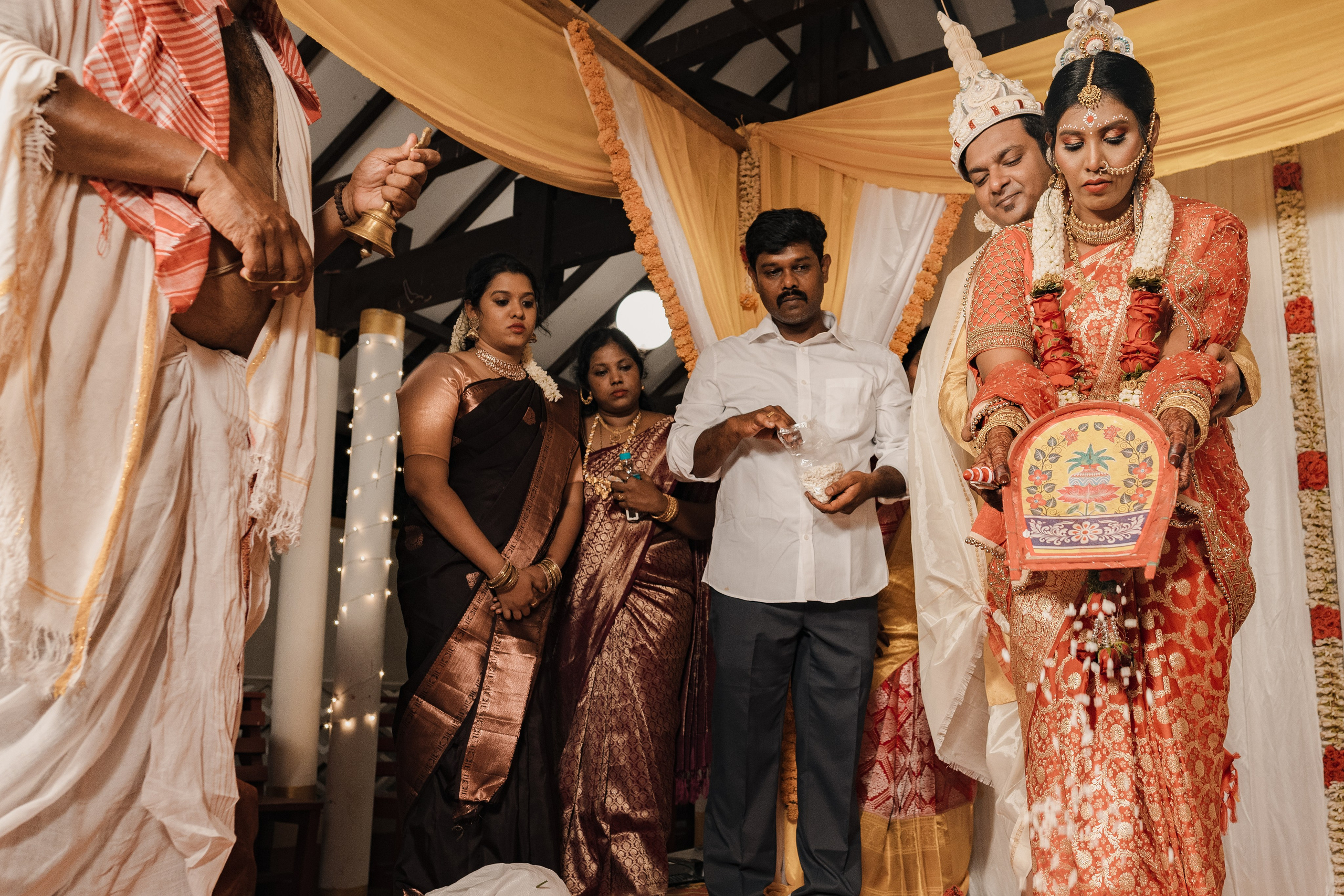 Sagaya & Rakesh. Agam Vizha