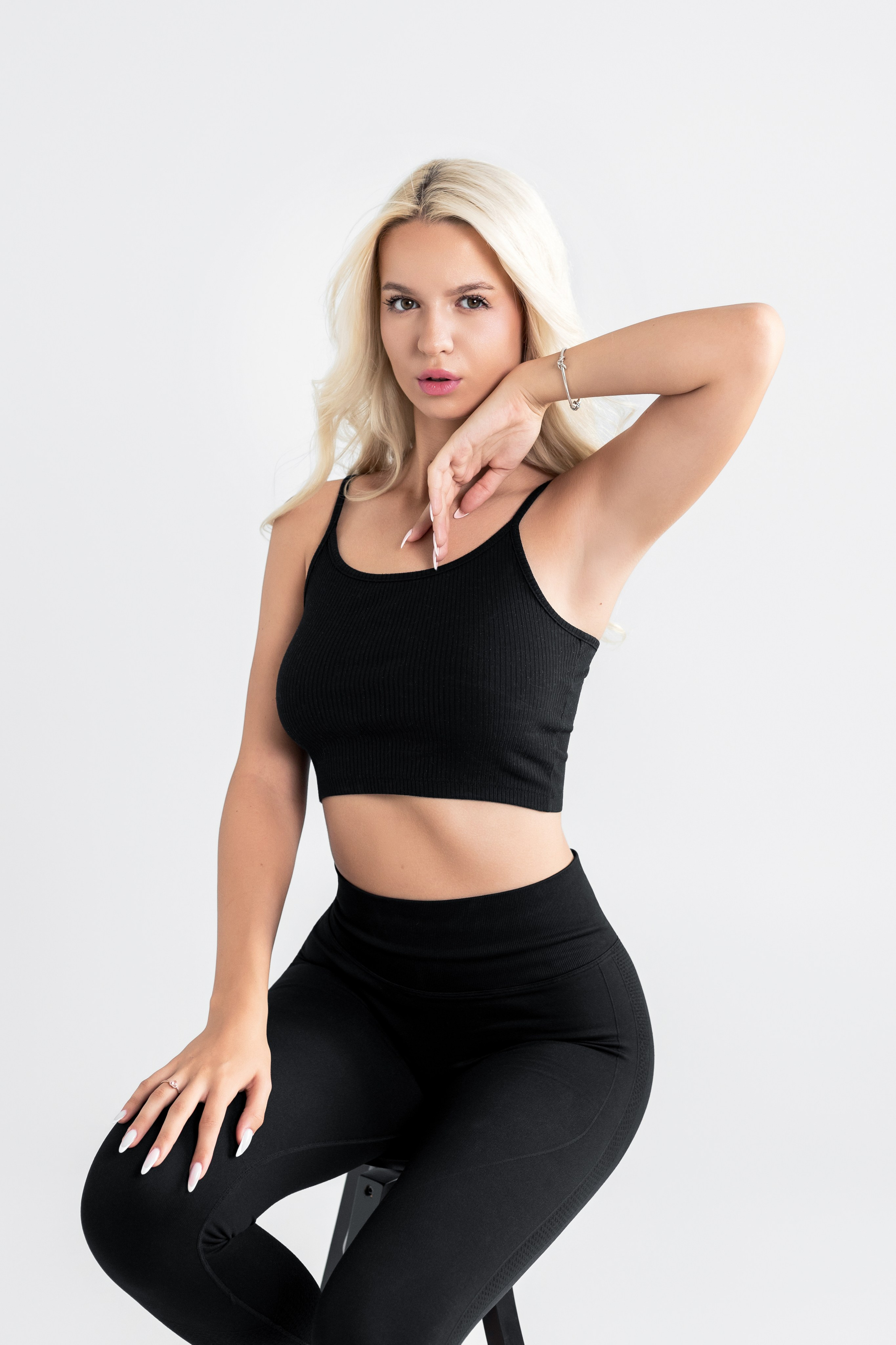 Professional studio portrait in Belgrade with soft lighting, Artistic studio portrait session in Belgrade, Serbia, Studio portrait with professional lighting setup, Elegant portrait taken in a photography studio in Belgrade