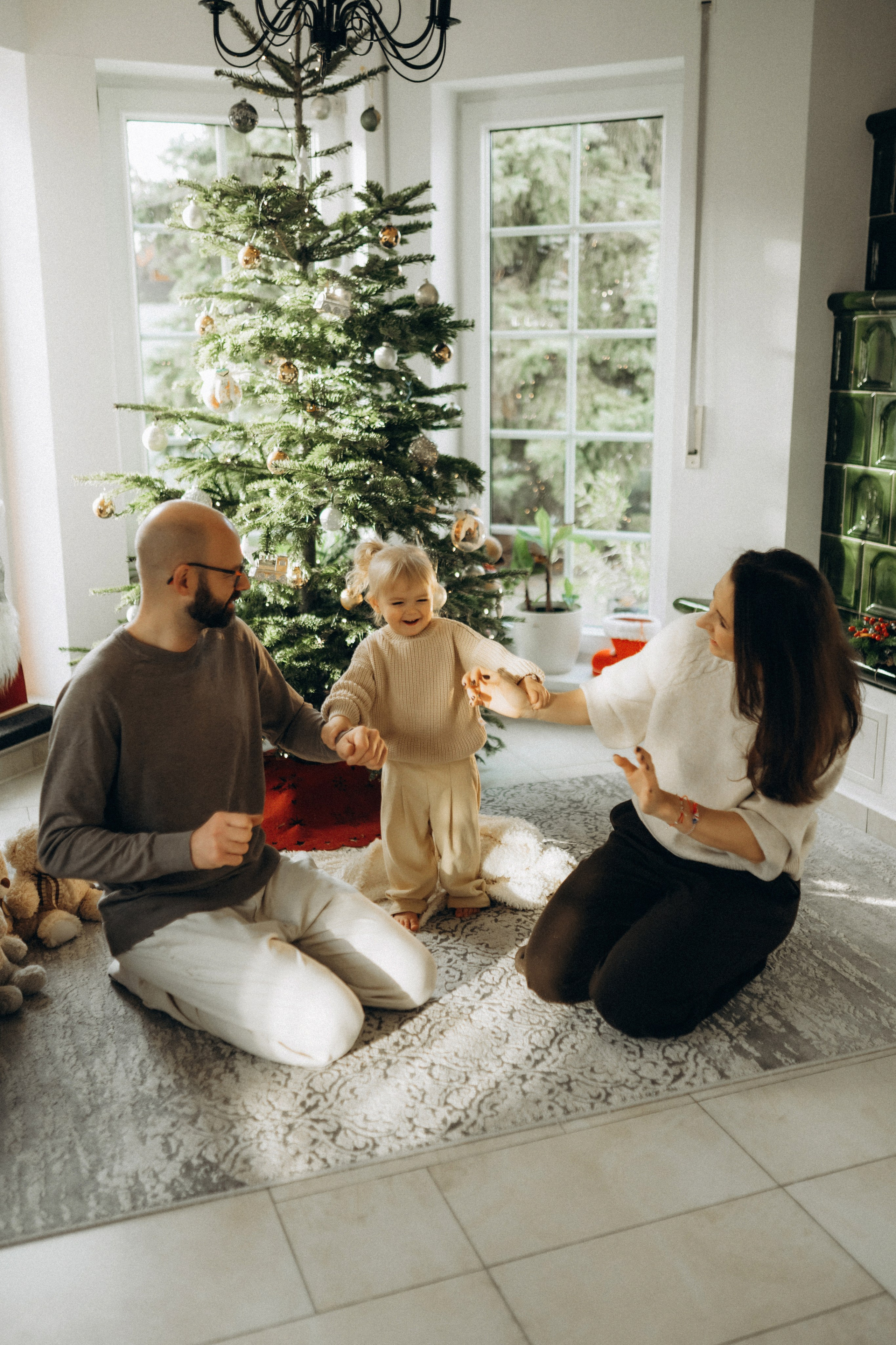 Новогодняя домашяя фотосессия. Семейный фотограф Лейпциг, Германия