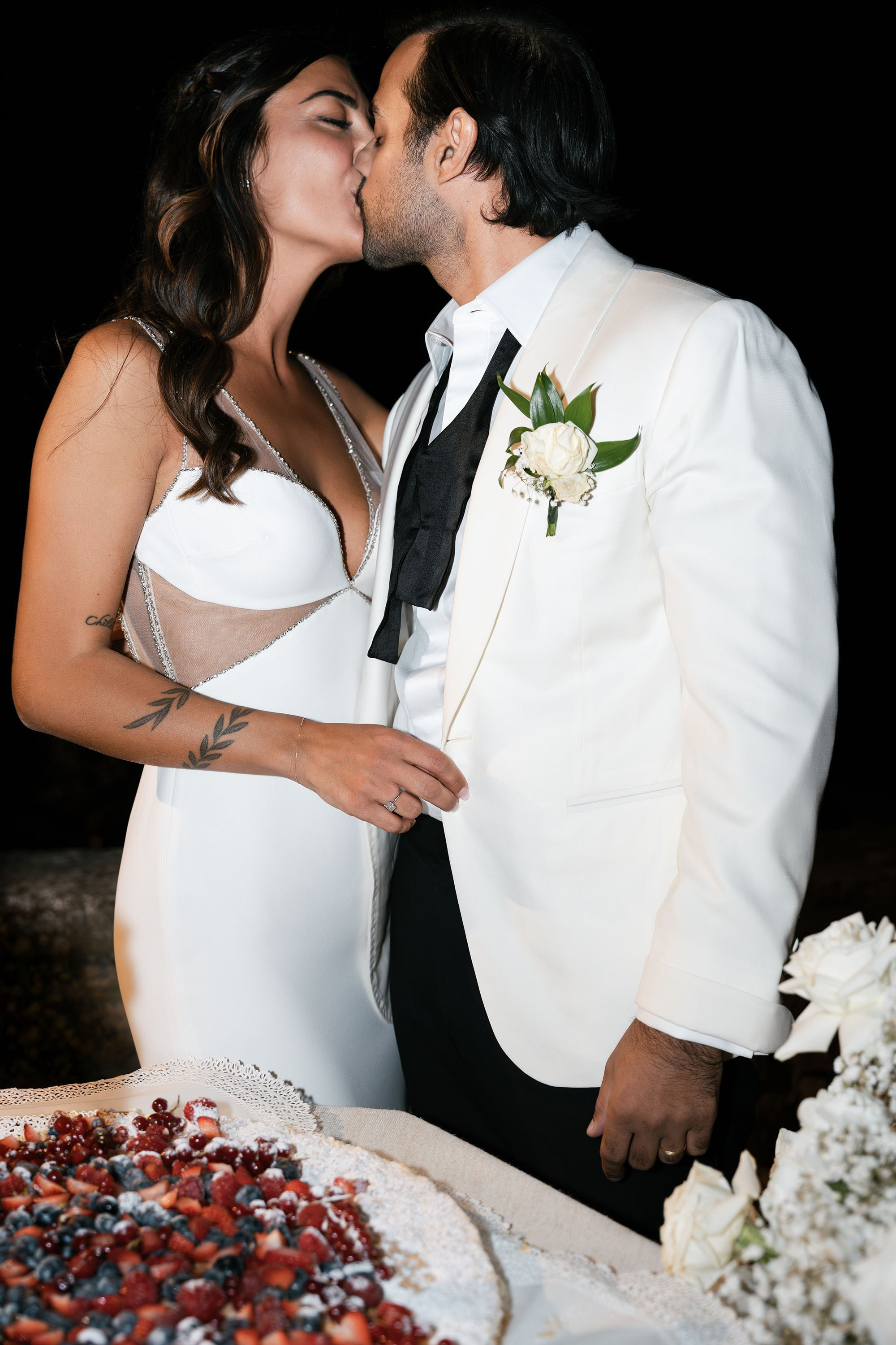Ginevra and Avi — Abbazia di San Galgano, Tuscany. Destination Wedding Photographers and content creators based in Spain