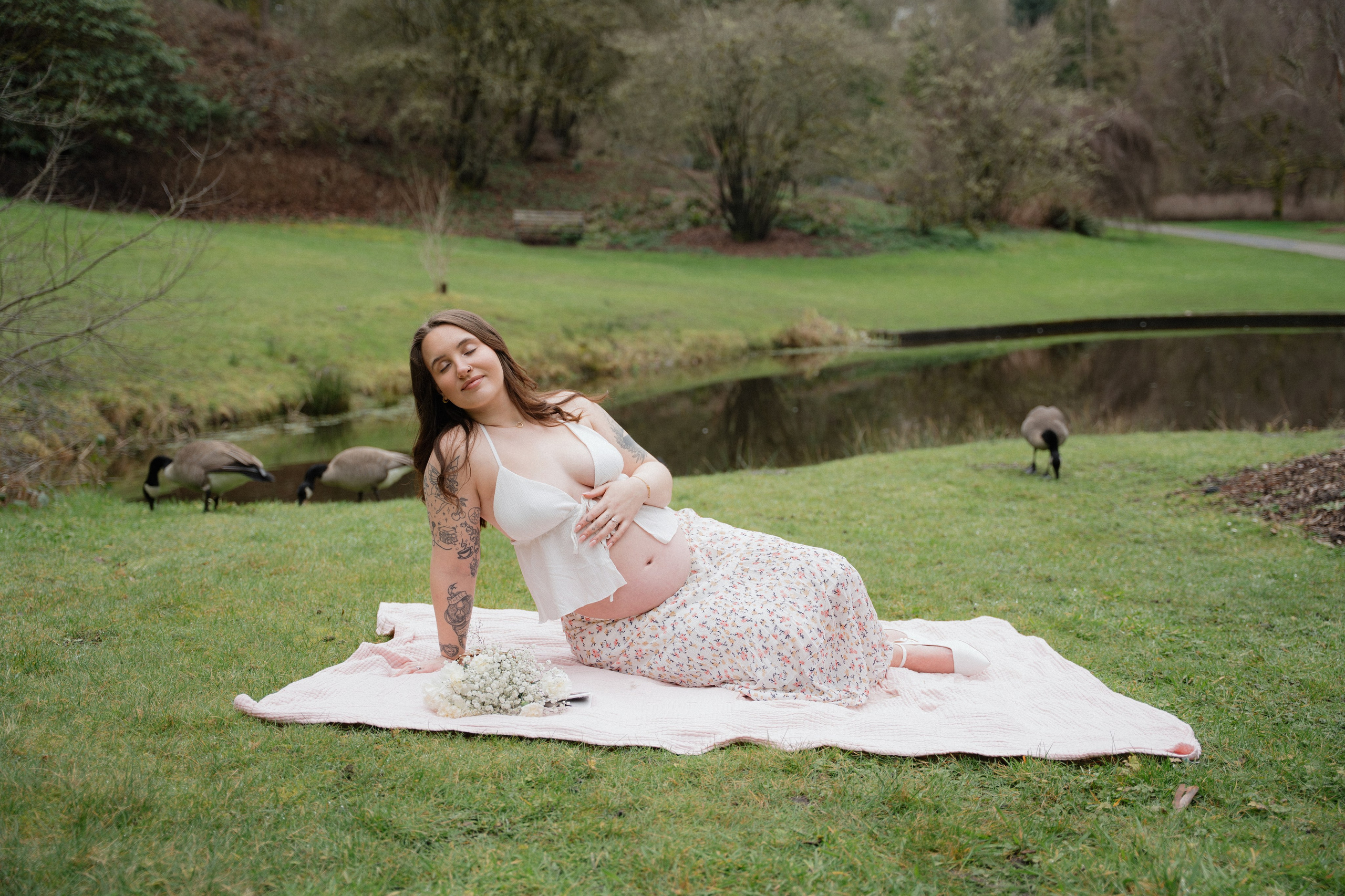 Sara maternity. Photographer in Washington Sophia D