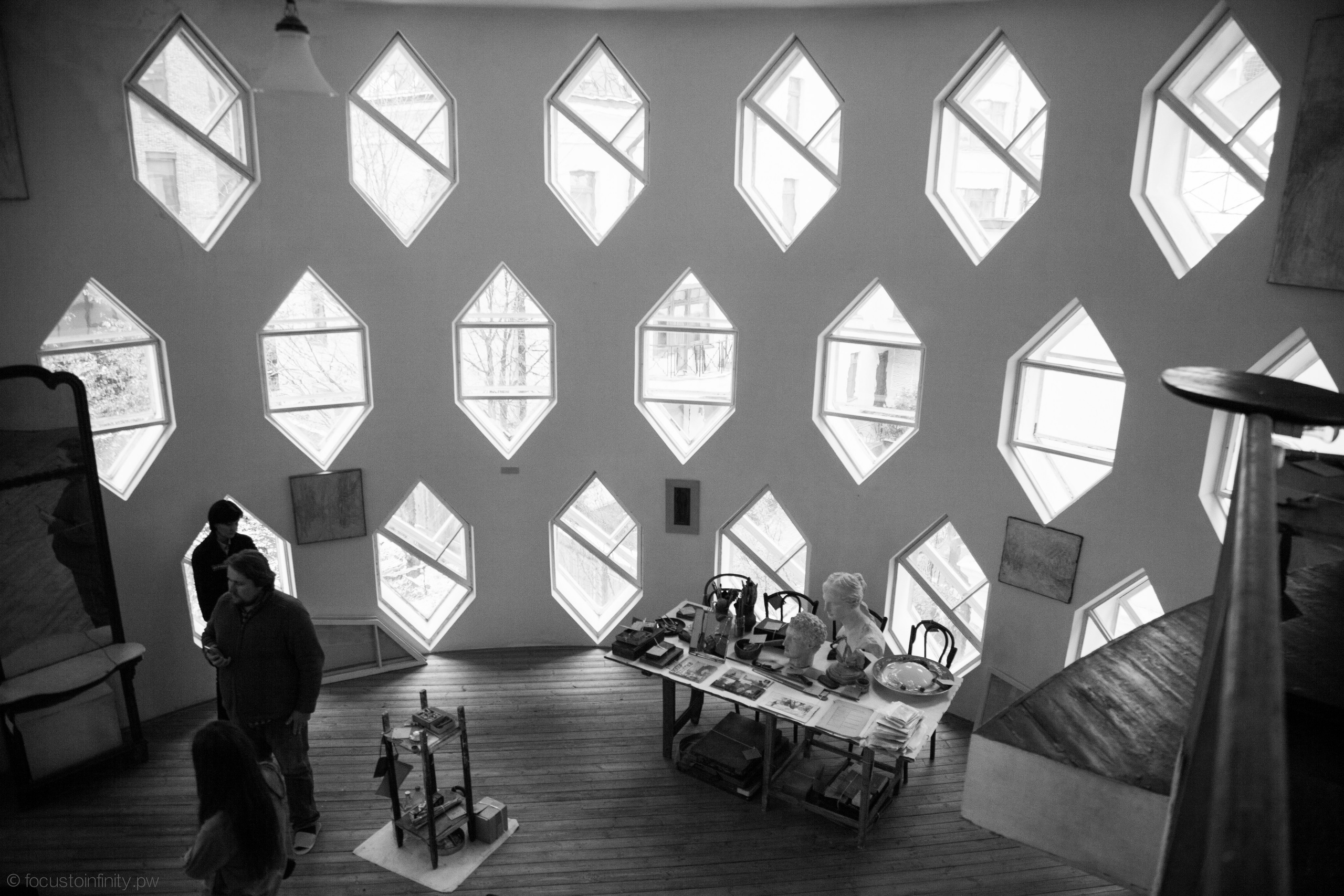 Melnikow-Haus in Moskau. Maria Chistyakovа — Fotografin in Karlsruhe, Baden-Baden und Umgebung