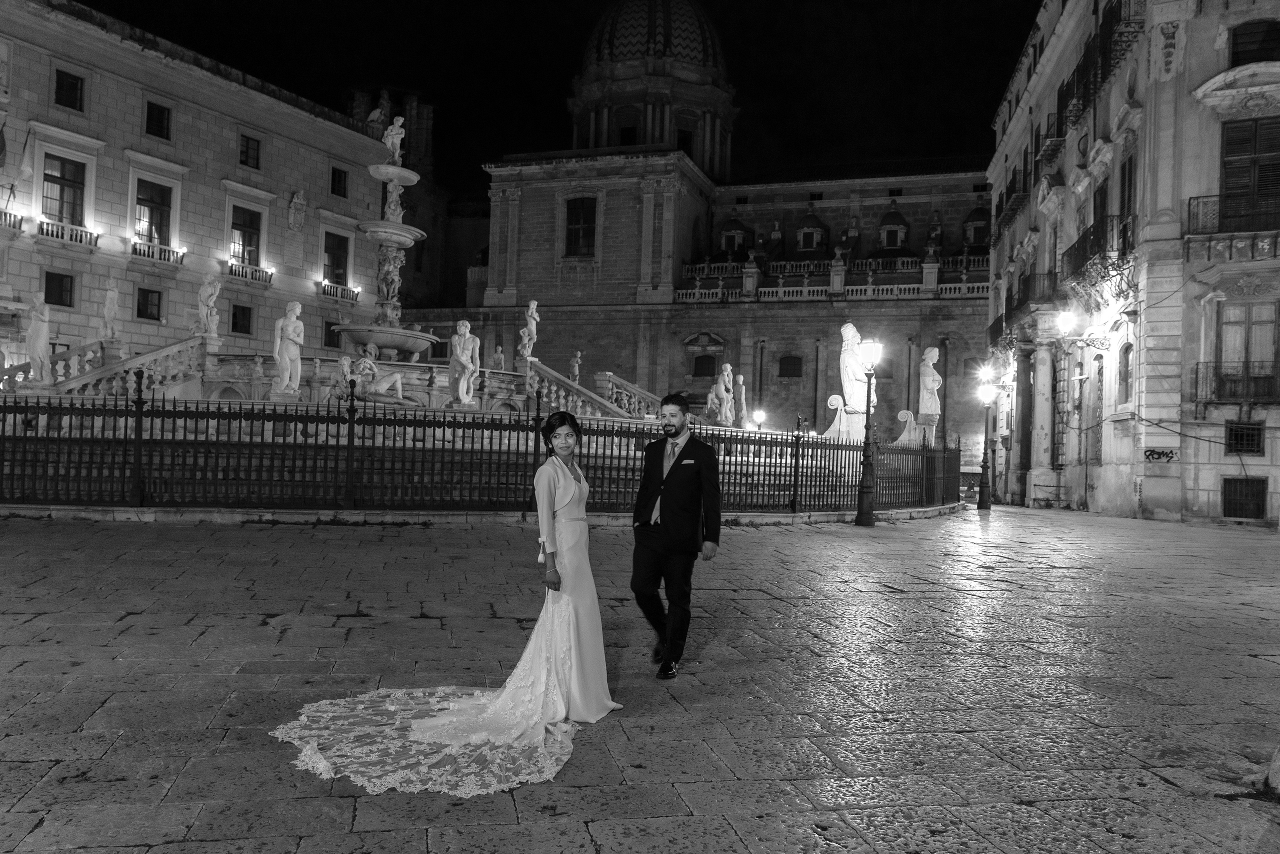 Shalini & Massimo. Свадебный фотограф на Сицилии Гвидо Каналелла