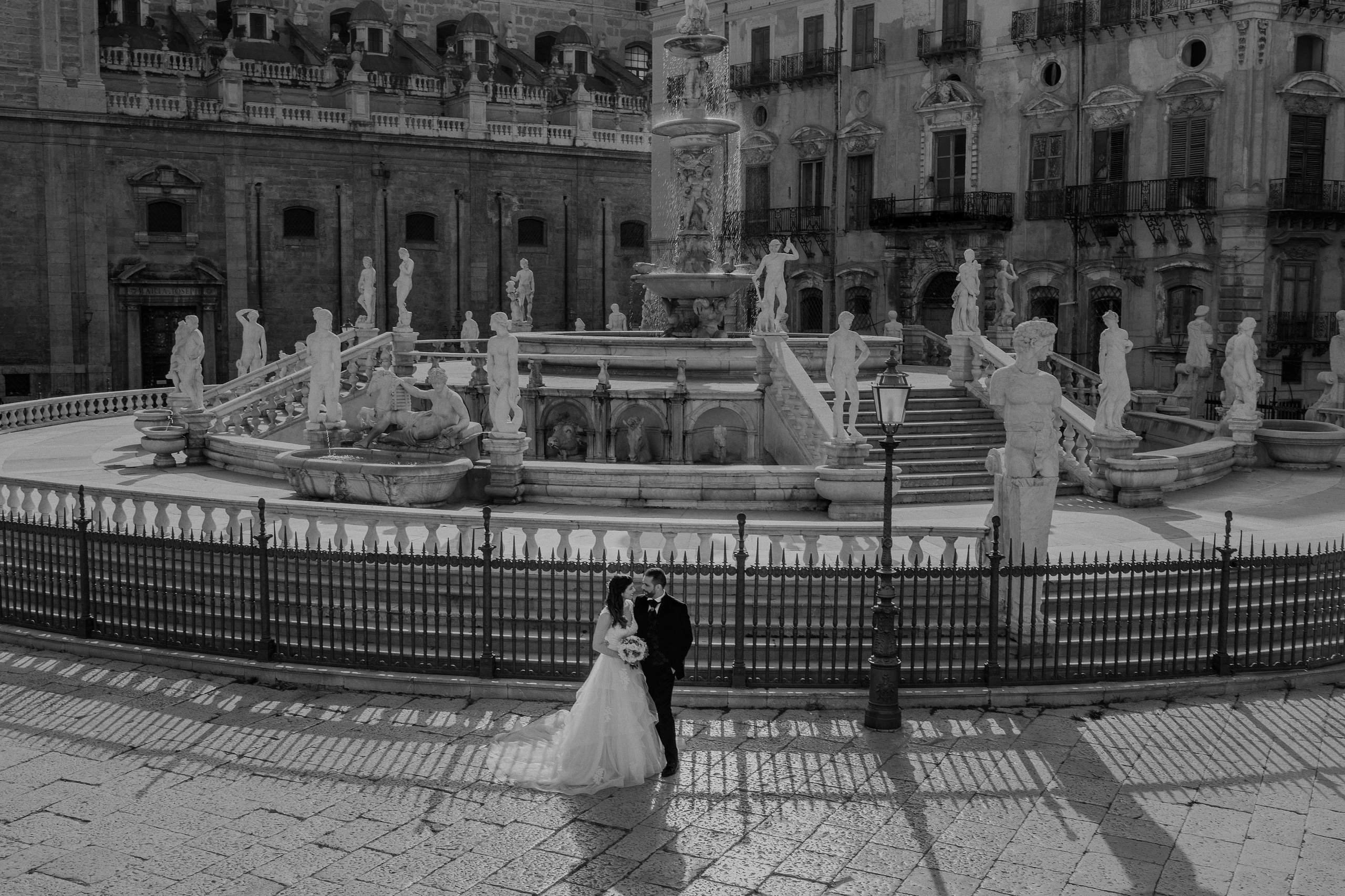 Miriam & Alessandro. Свадьба на Сицилии, Палермо, Таормина, Эриче