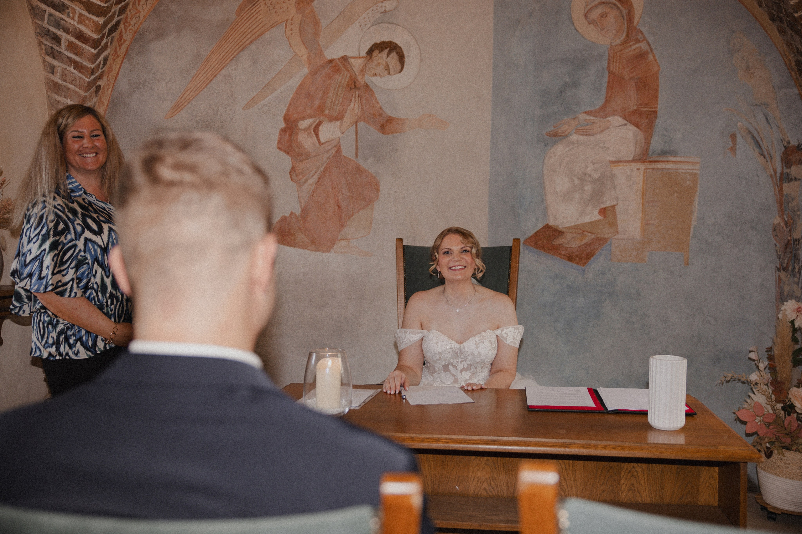 Lorena & Jan l Schloss Sythen. Hochzeitsfotografin Bochum | Halyna Reiche Fotografie NRW