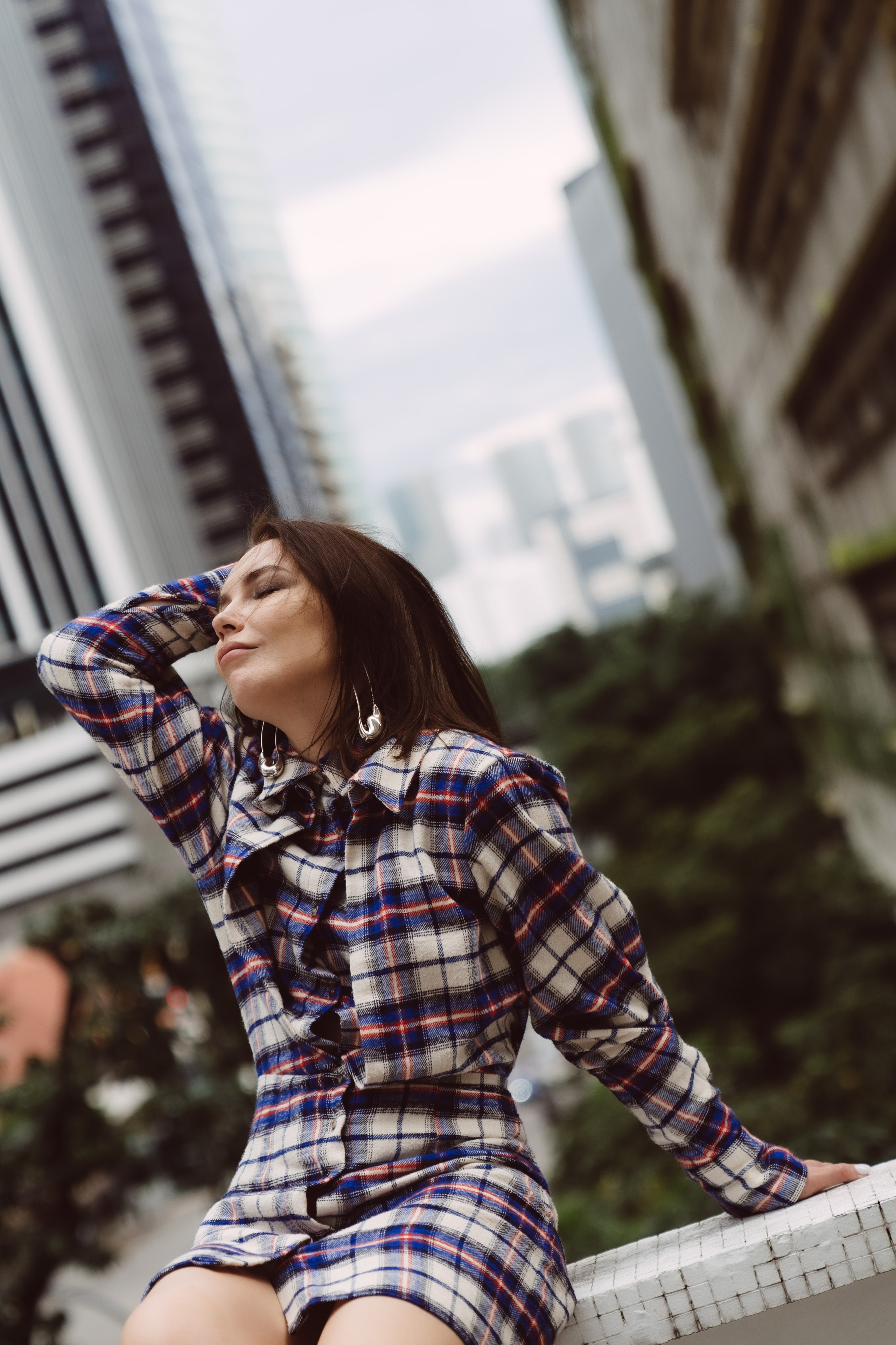 Portrait. Dasha in Singapore