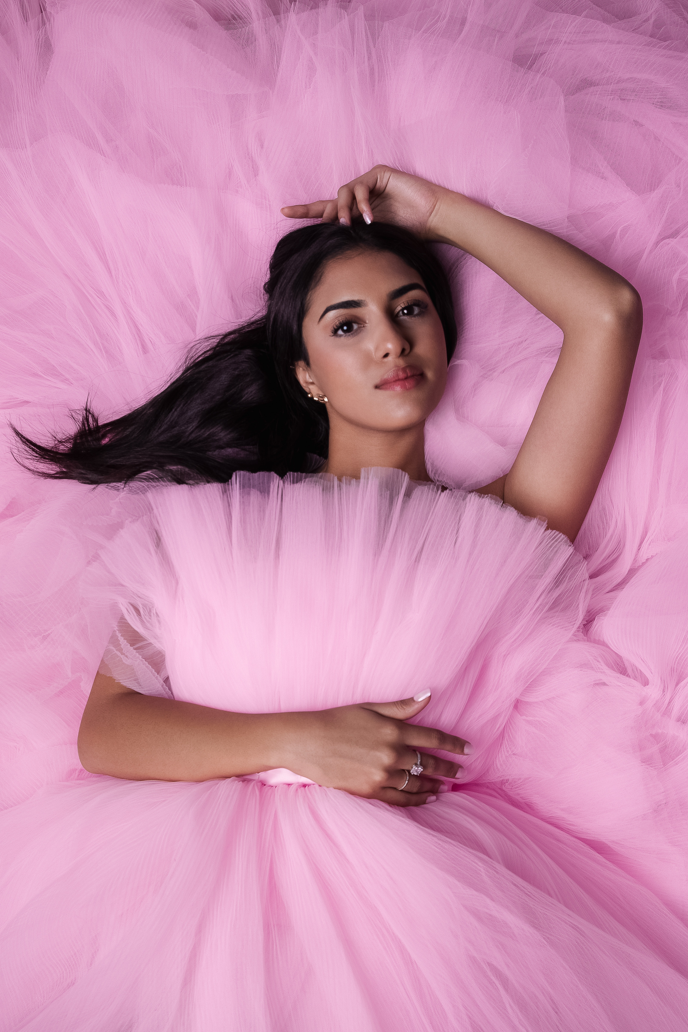 Artistic portrait of young woman in Waterford, Tramore, Dunmore East