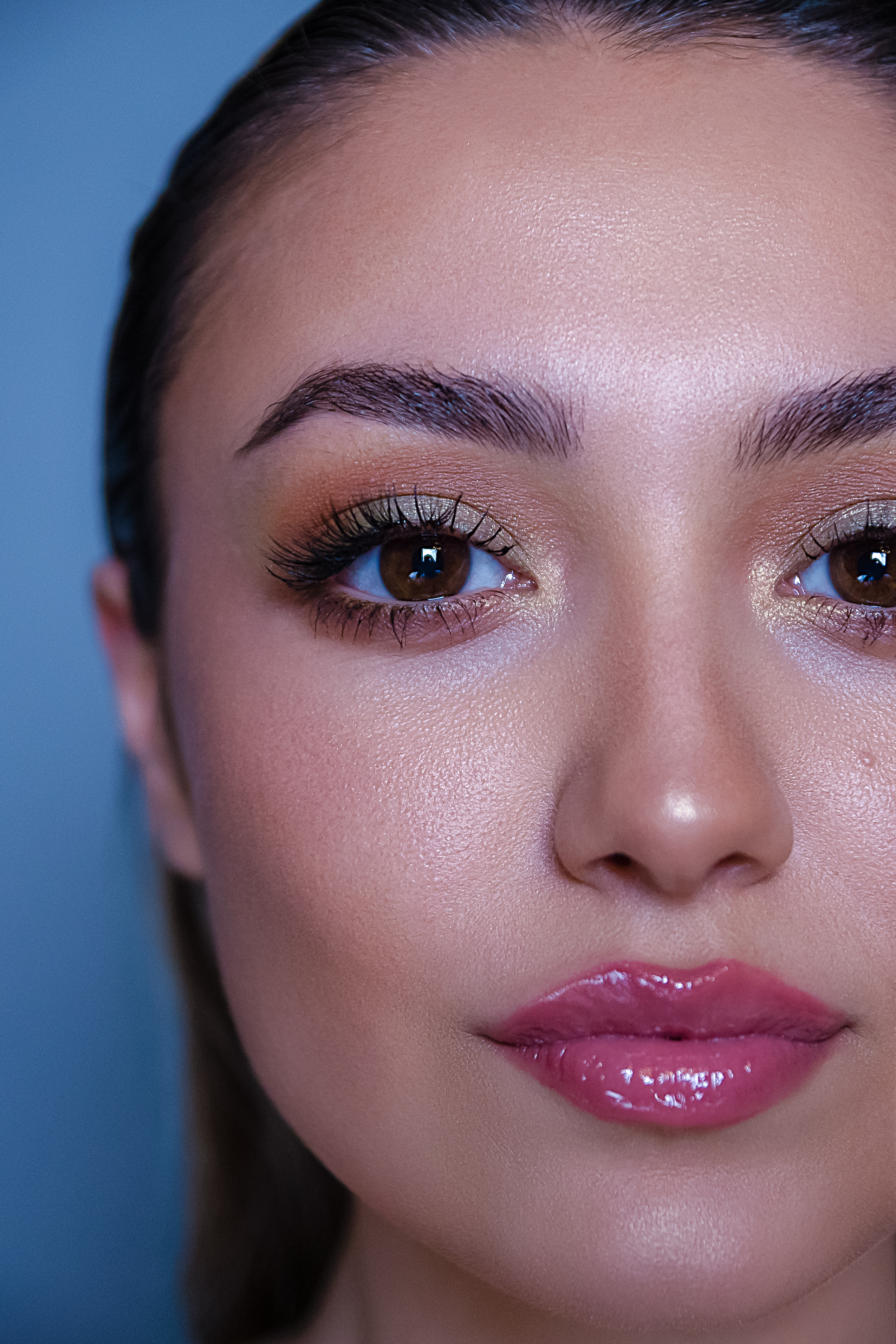 Glamorous close-up of model in Waterford