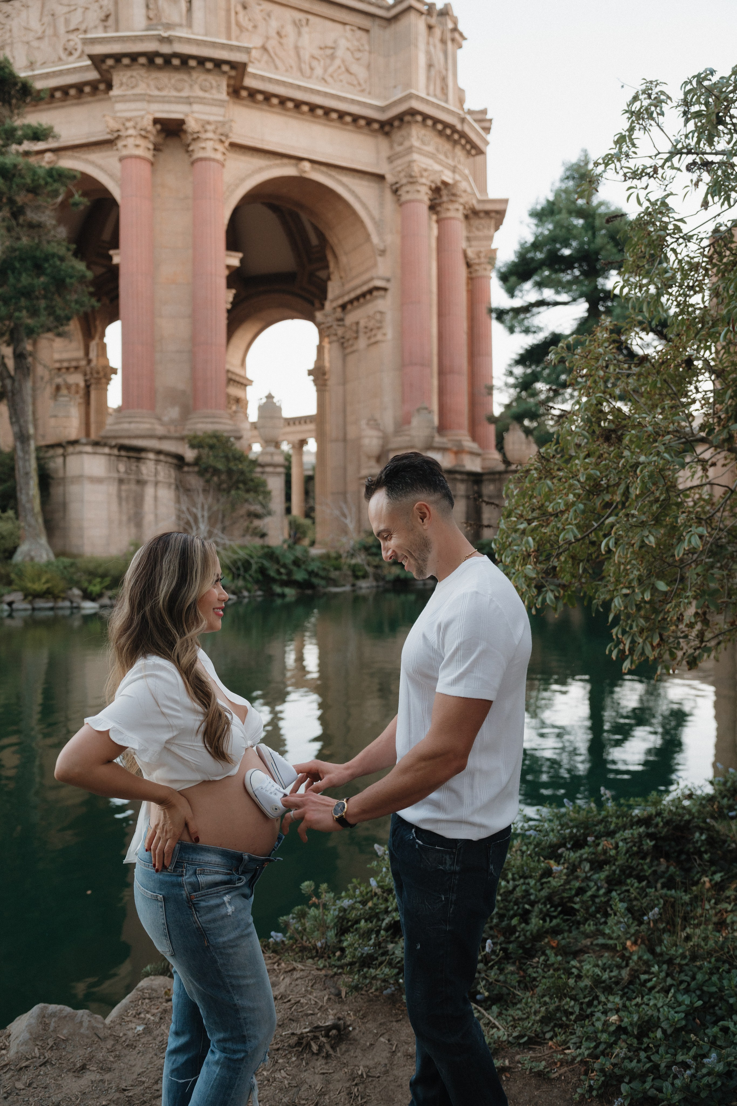Palace of Fine Arts Maternity Session. Soulo Photography | San Francisco Bay Area Based Photographer