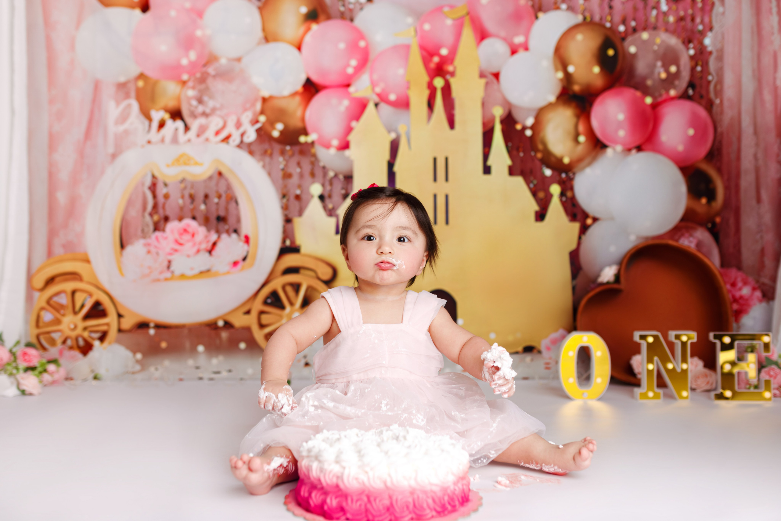 Smash cake. Fotografia di famiglia e ritratti di: gravidanza, neonati, bambini, famiglia. Forli