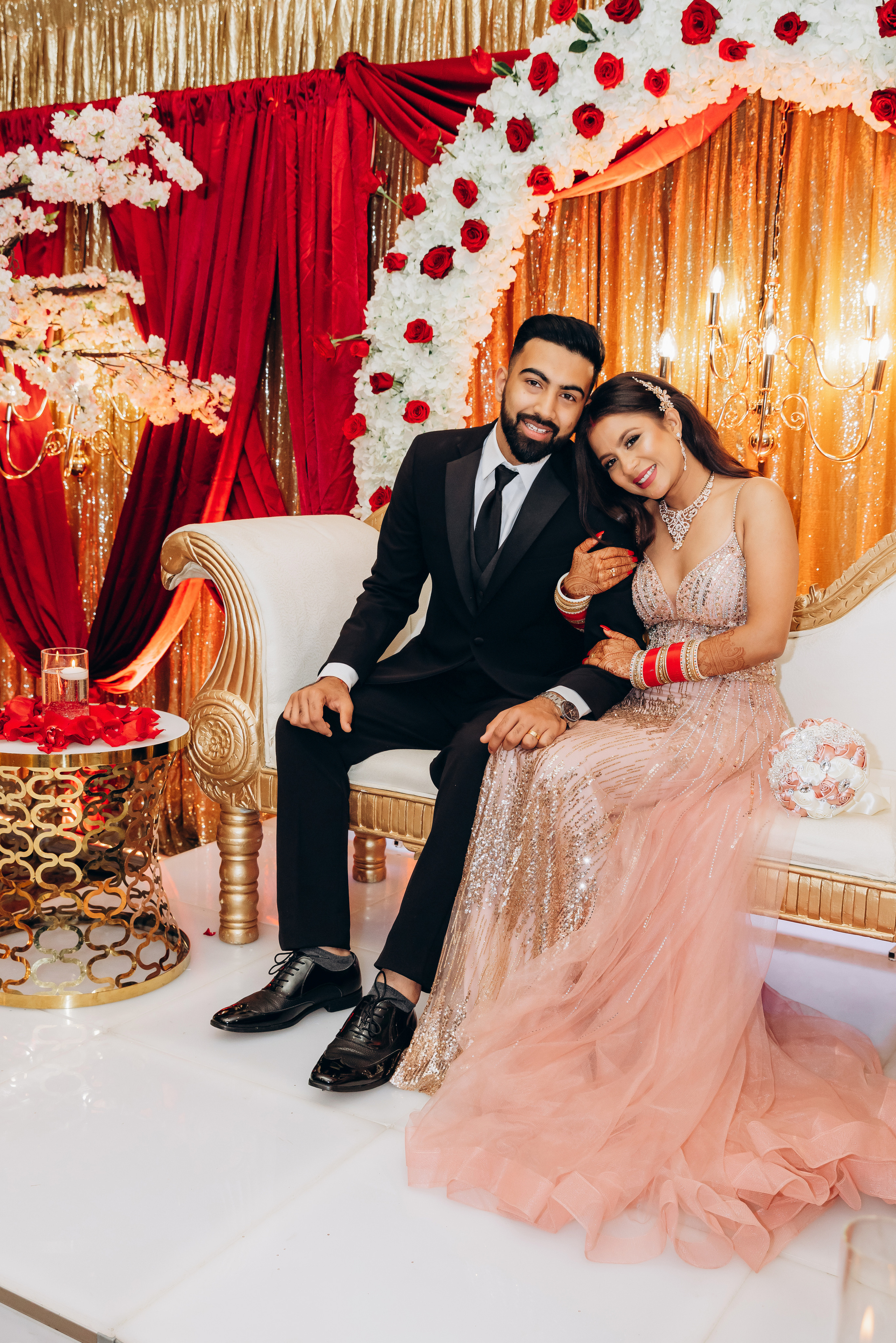 ROHAN & NIKITA RECEPTION. Pittsburgh wedding and family photographer