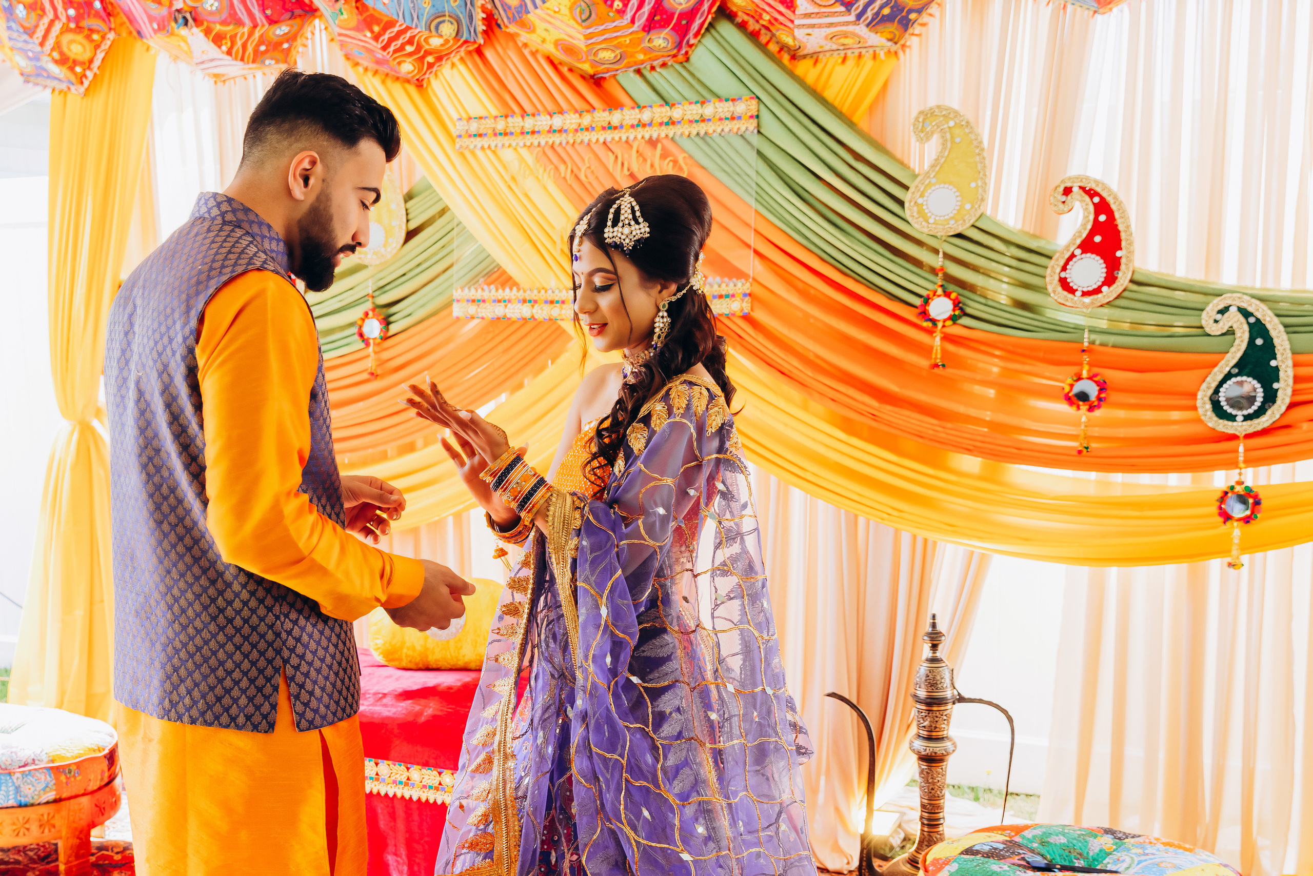 NIKITA & ROHAN MEHNDI. Pittsburgh wedding and family photographer