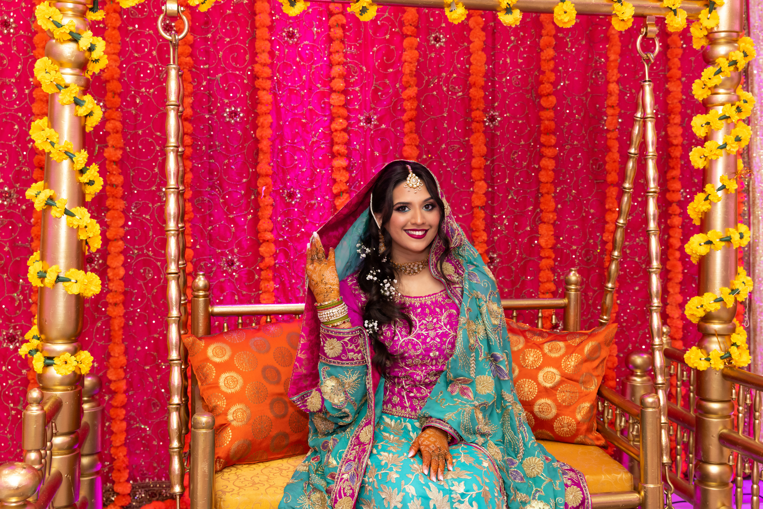 AREEBA & SAYAB MEHNDI. Pittsburgh wedding and family photographer