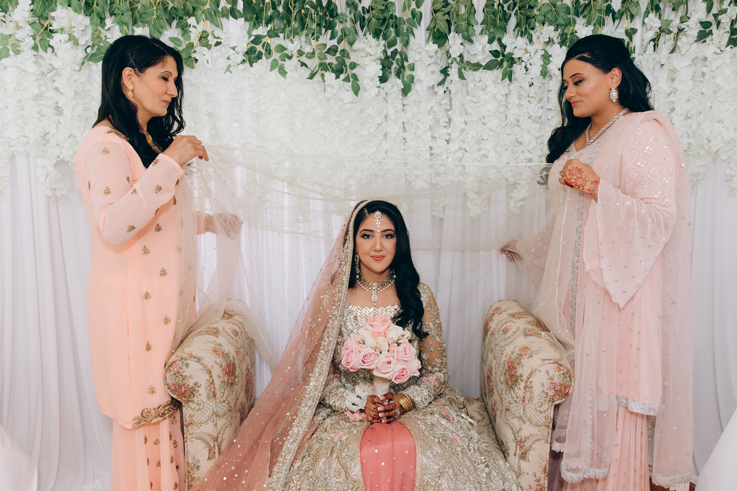 FAIZA & MOHEET NIKKAH. Pittsburgh wedding and family photographer
