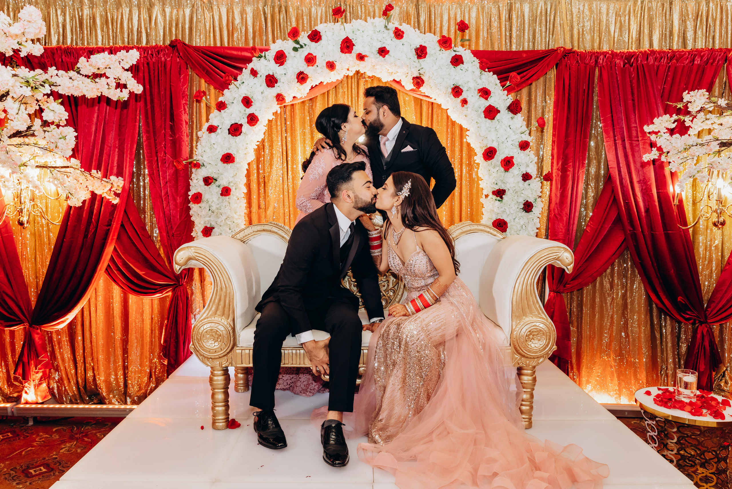 ROHAN & NIKITA RECEPTION. Pittsburgh wedding and family photographer