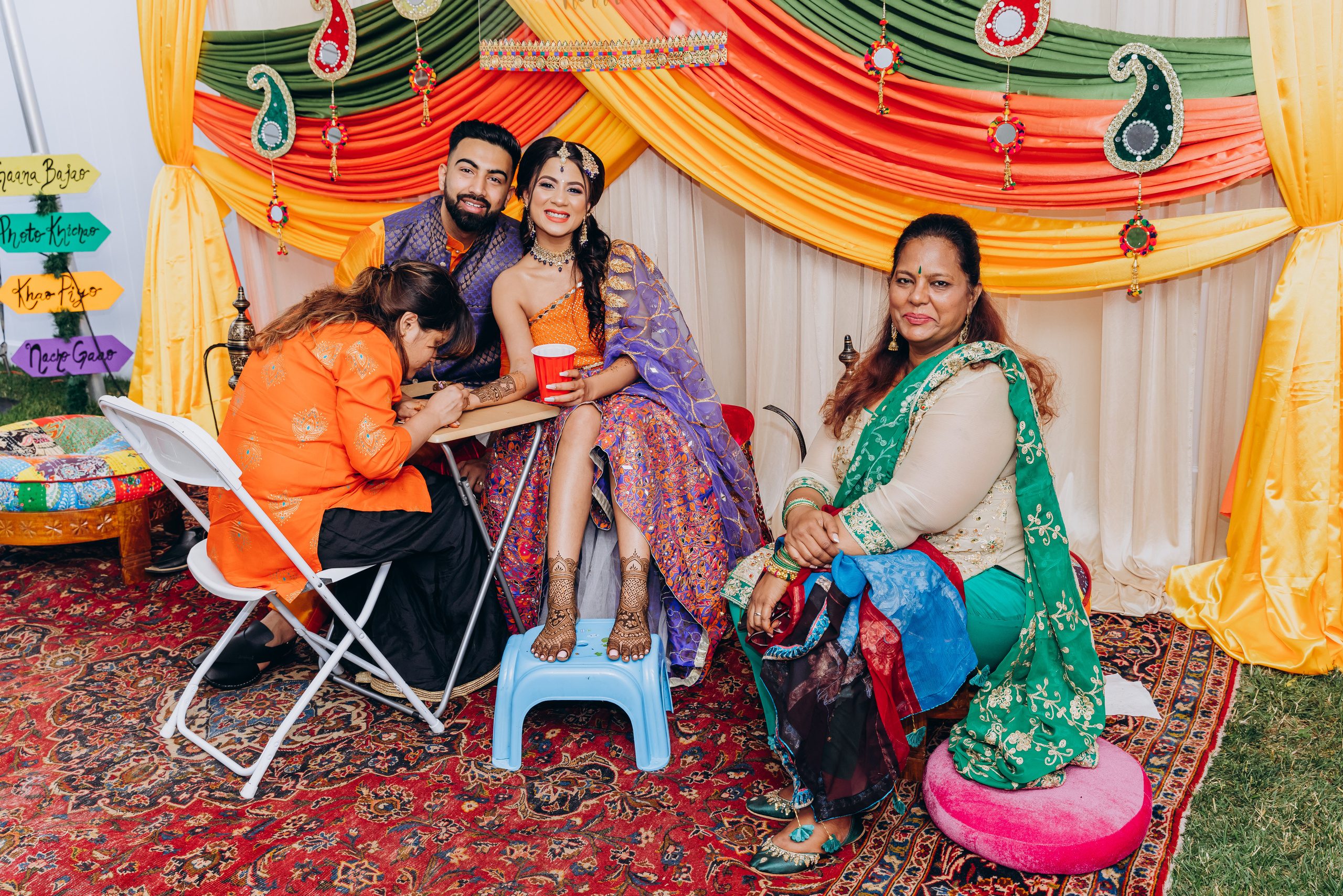 NIKITA & ROHAN MEHNDI. Pittsburgh wedding and family photographer